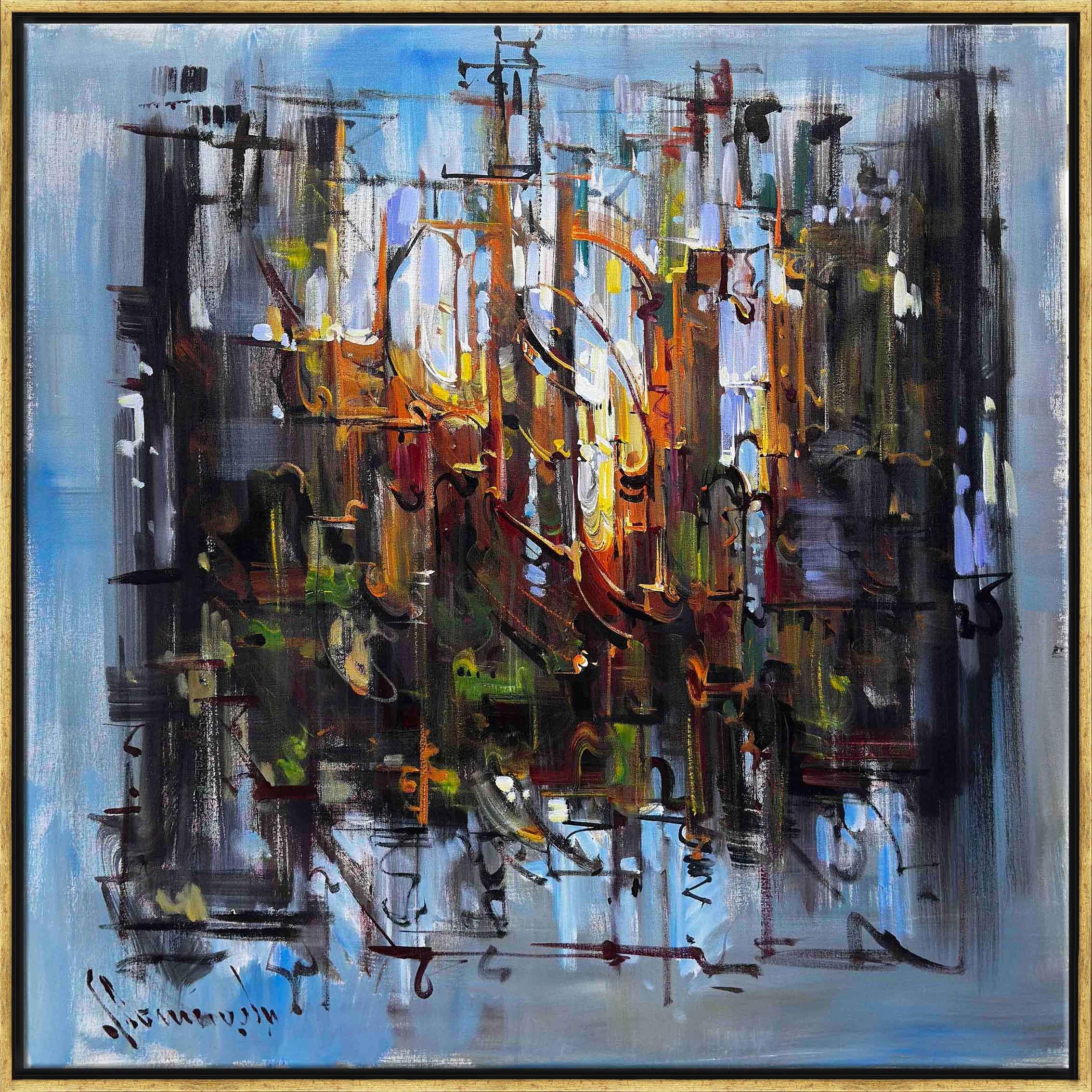 Katmanlar Arasında | Yağlı Boya Tablo