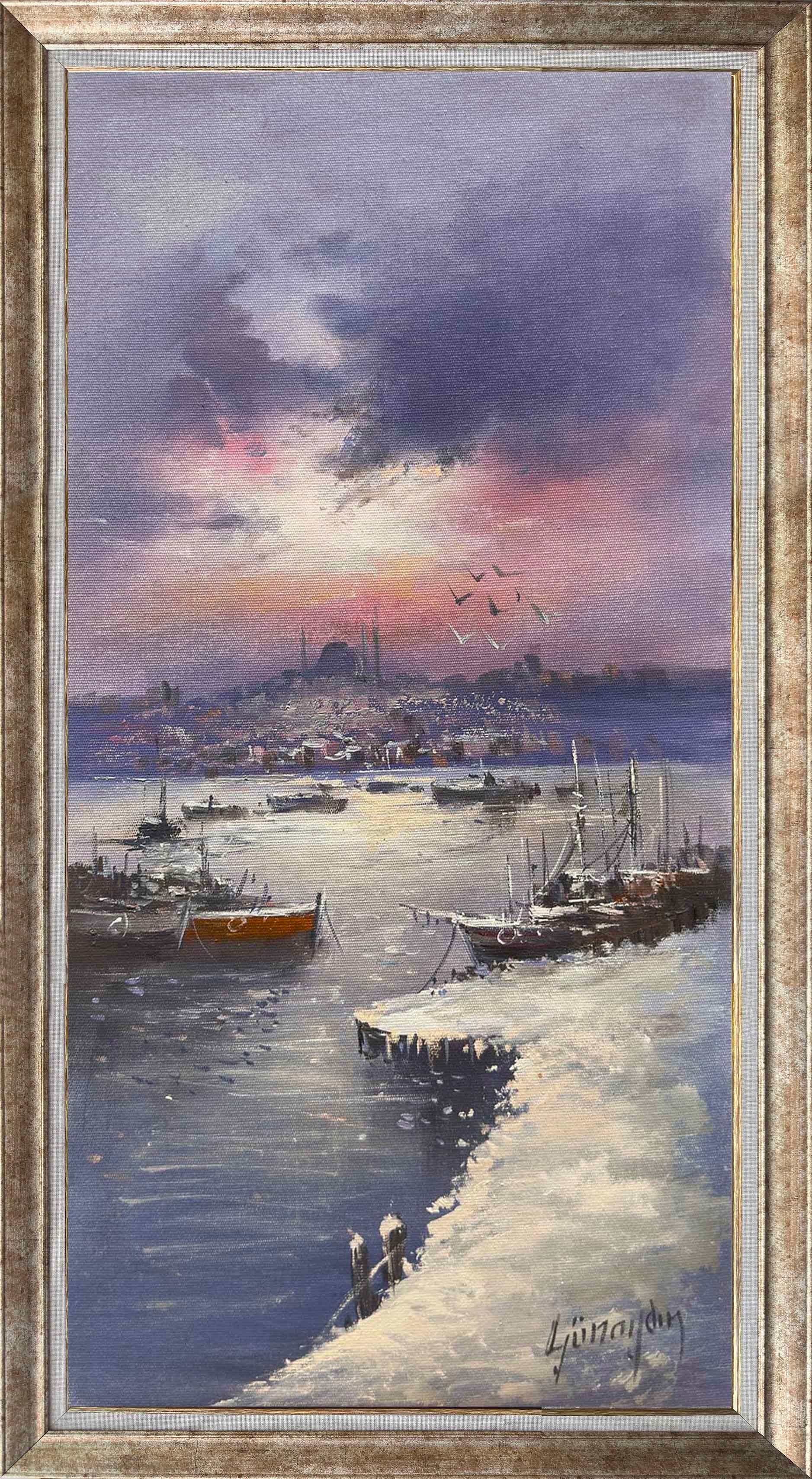 Kışın Aynası | Yağlı Boya Tablo