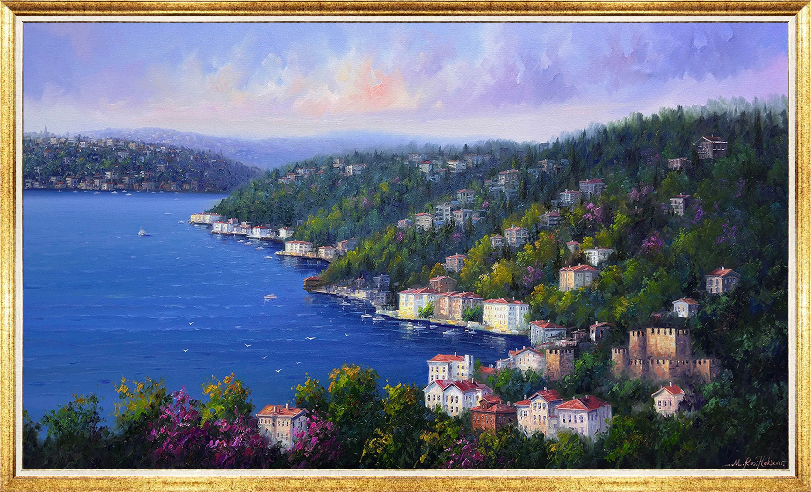 Mavide Uyanış | Yağlı Boya Tablo