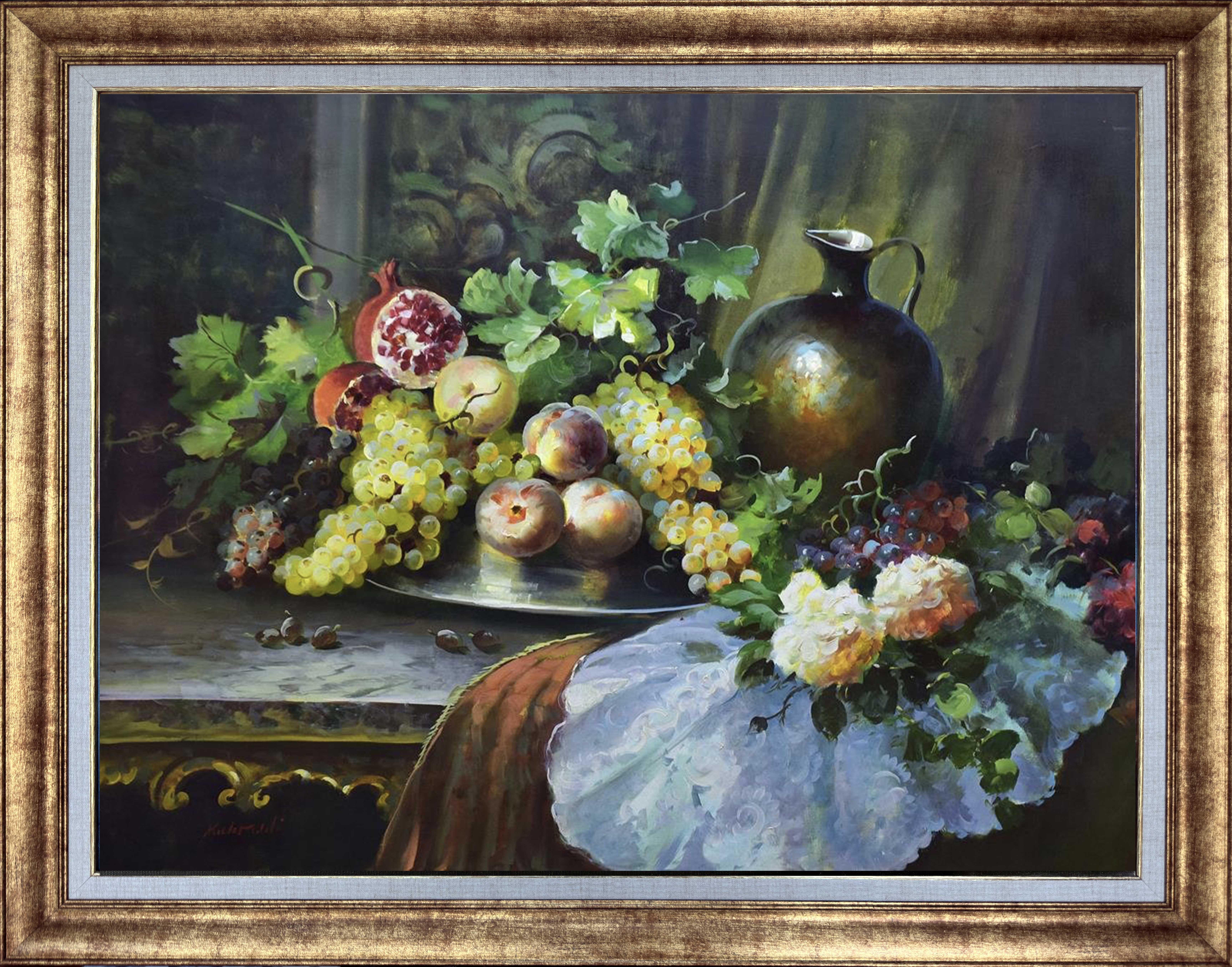 Meyve Tabağı | Yağlı Boya Tablo