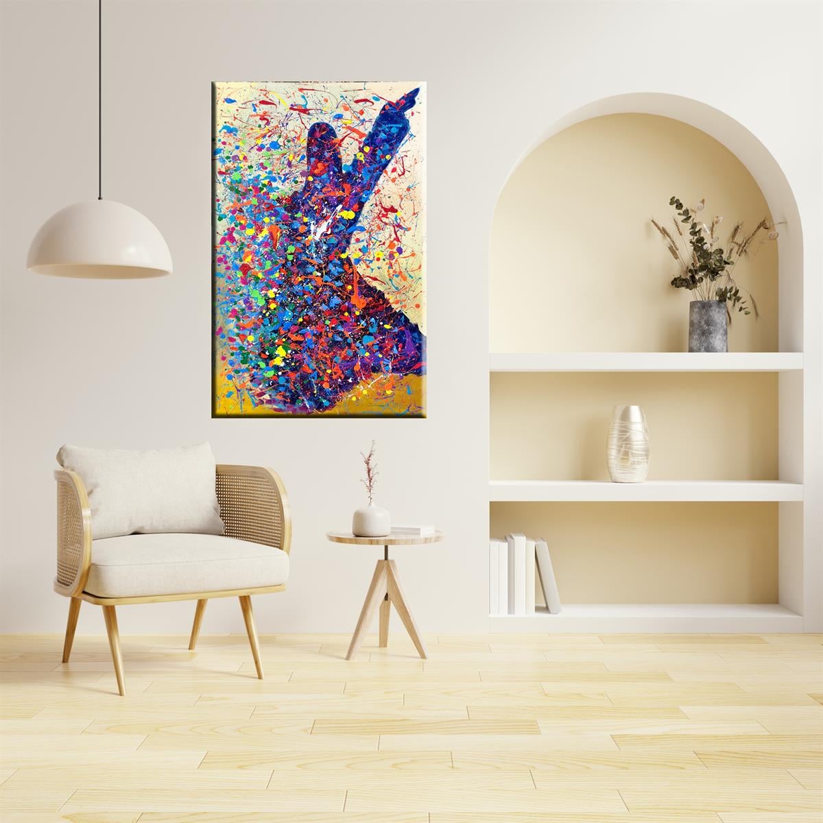 MODERN SİPARİŞ YAĞLI BOYA TABLOLARSemazen | Yağlı Boya Tablo | kozaart galeri