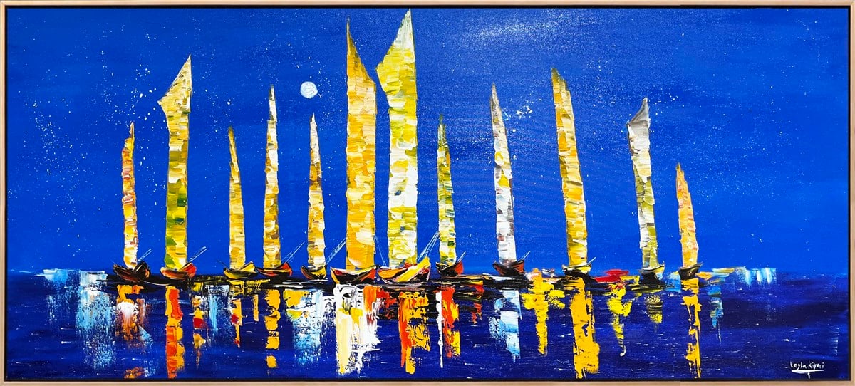 Modern yağlı boya tablolar