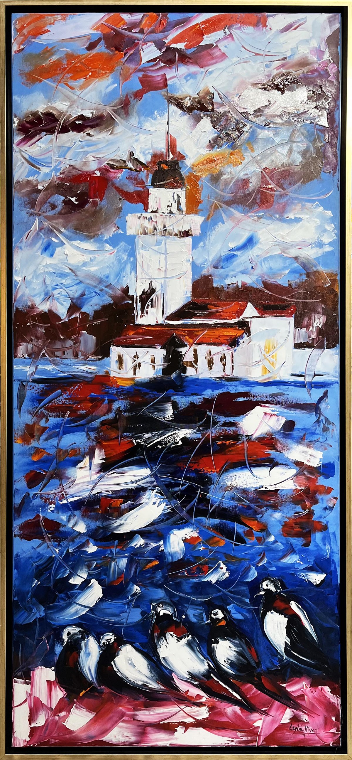 Modern yağlı boya tablolar