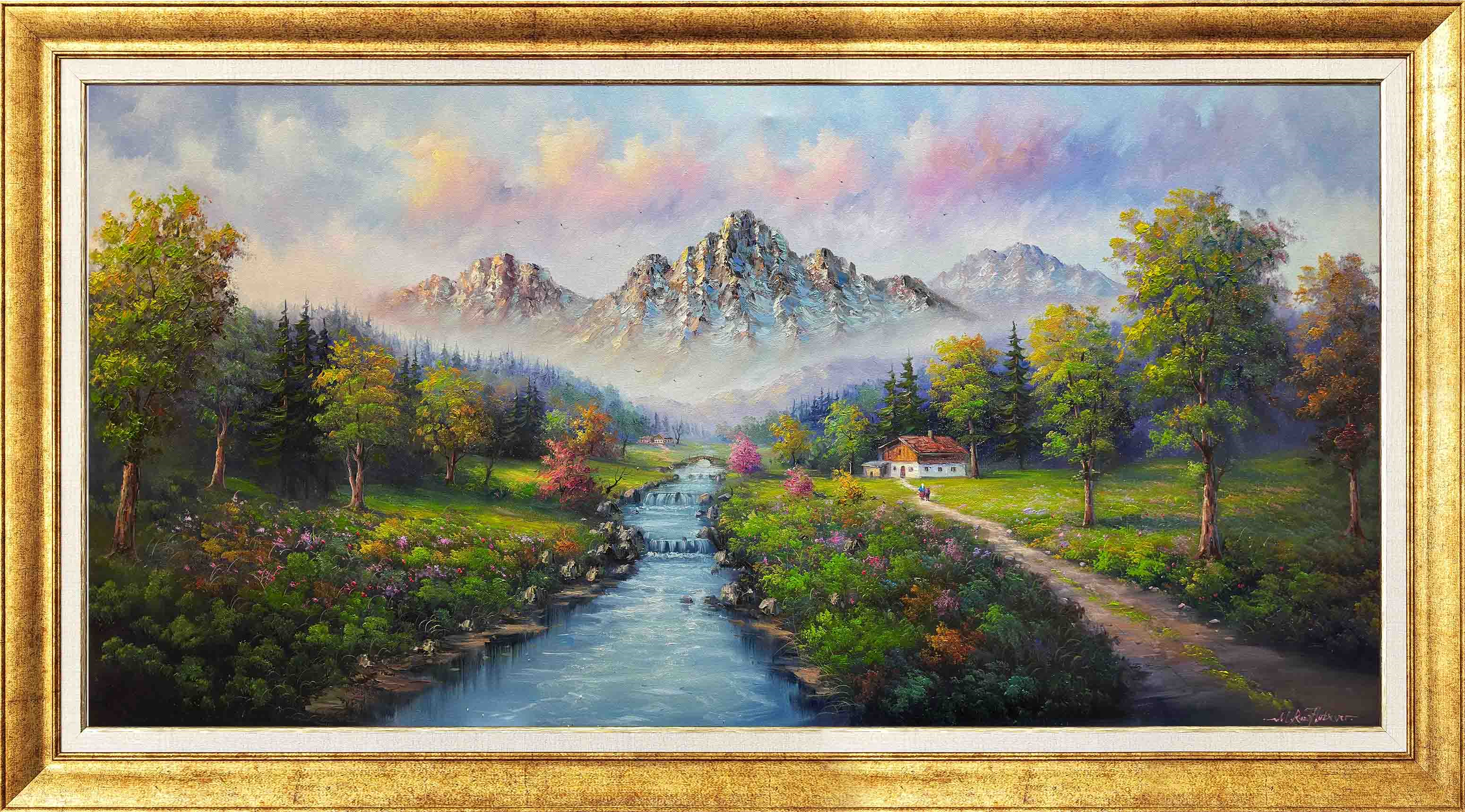 Sükunet | Yağlı Boya Tablo 