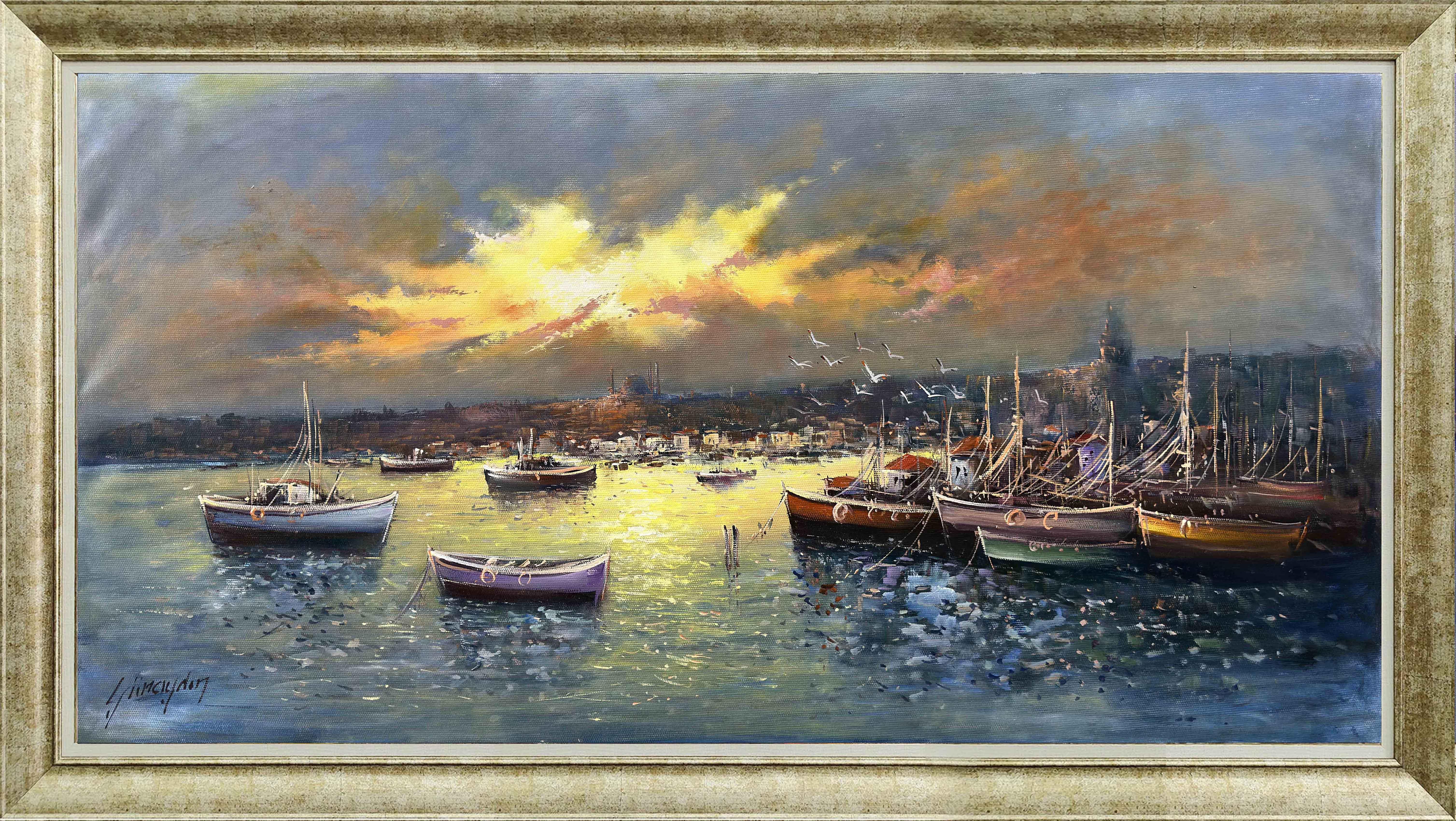 Tekneler  | Yağlı Boya Tablo