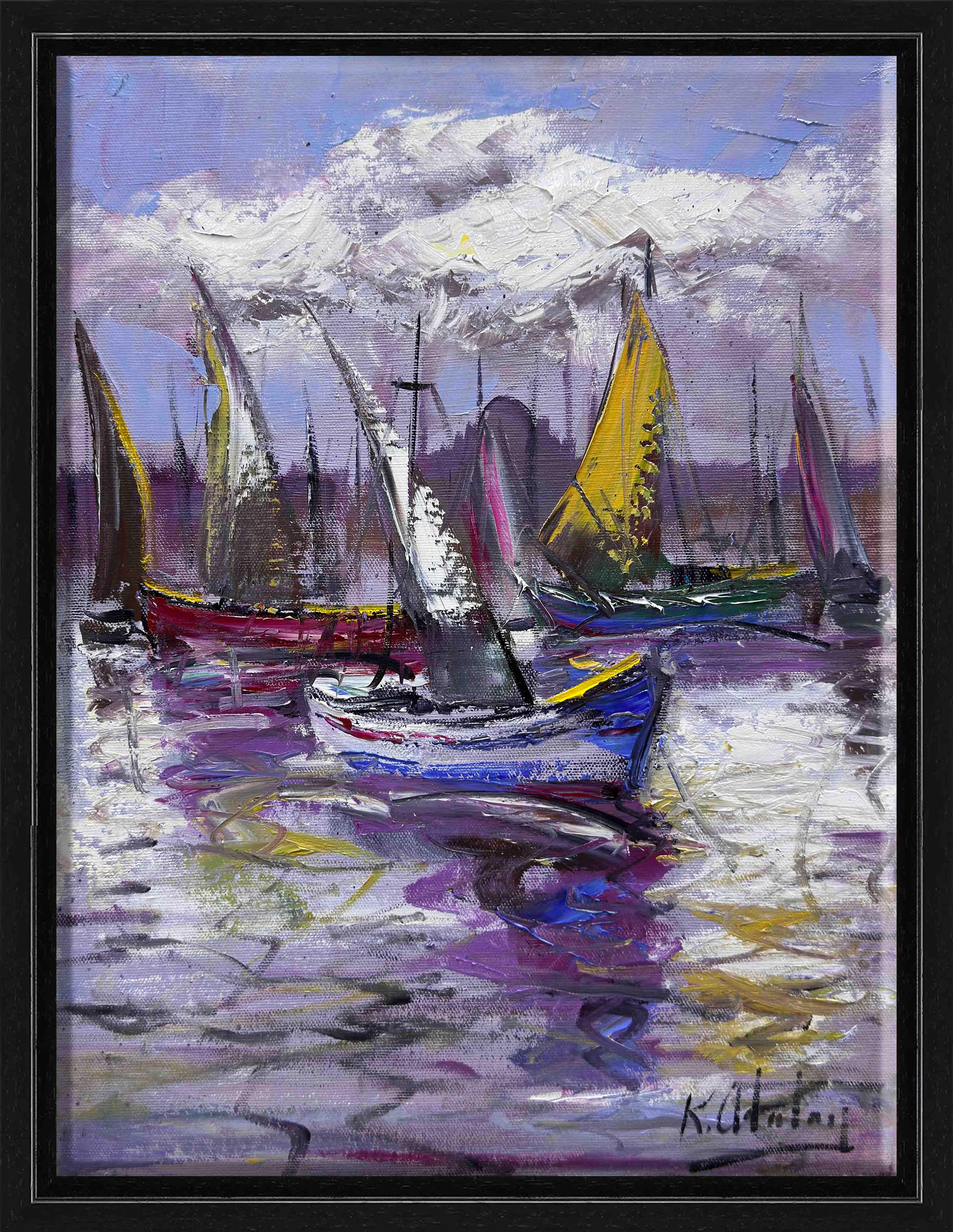 Ufukta Kalanlar | Yağlı Boya Tablo