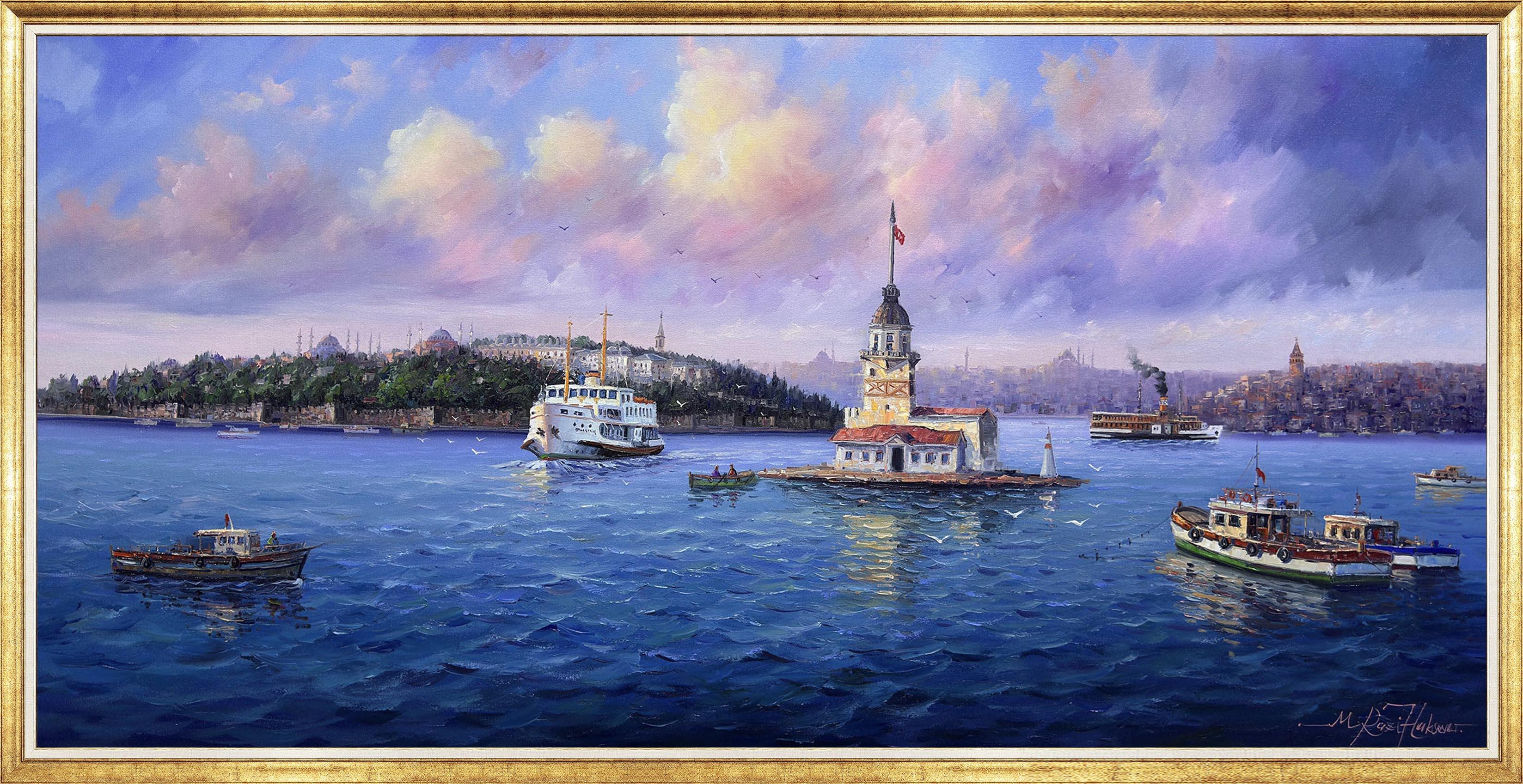 Üsküdar Perspektifi  | Yağlı Boya Tablo