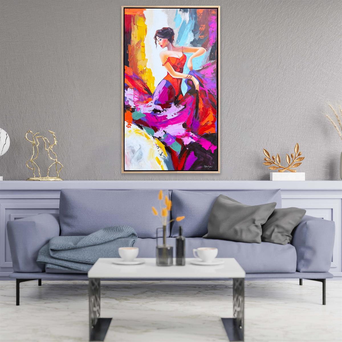 Yağlı Boya Dokulu Dijital Baskılar