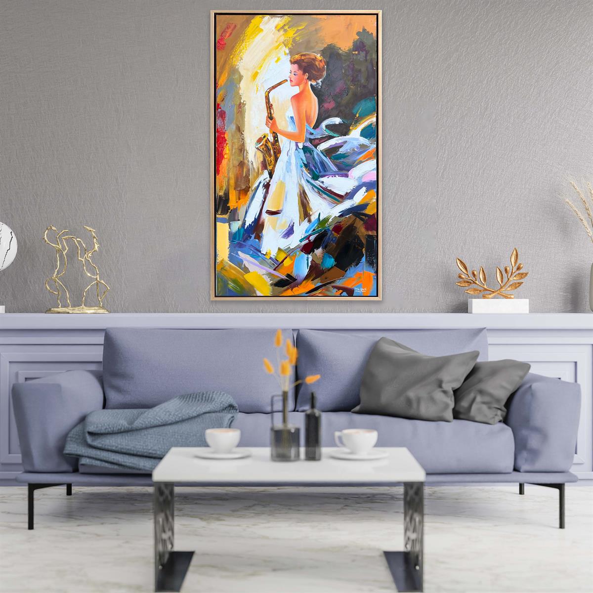 Yağlı Boya Dokulu Dijital Baskılar