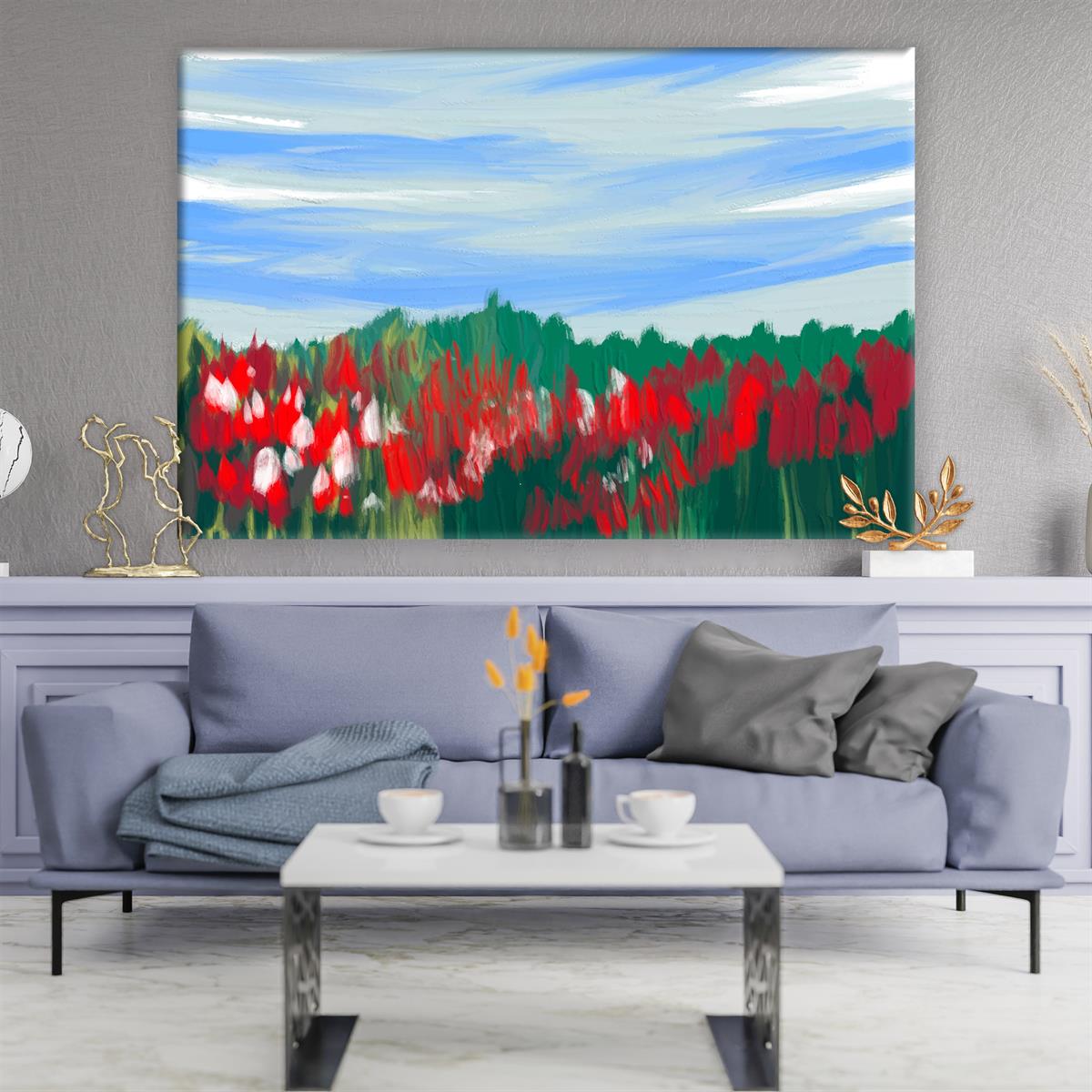 Yağlı Boya Dokulu Dijital Baskılar