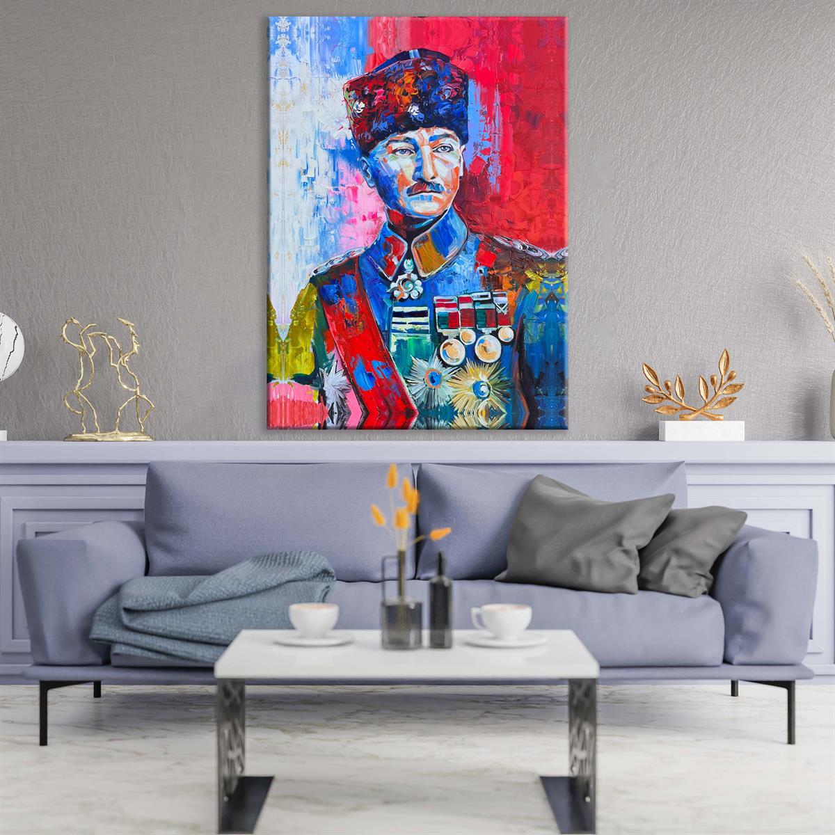 Yağlı Boya Dokulu Dijital Baskılar