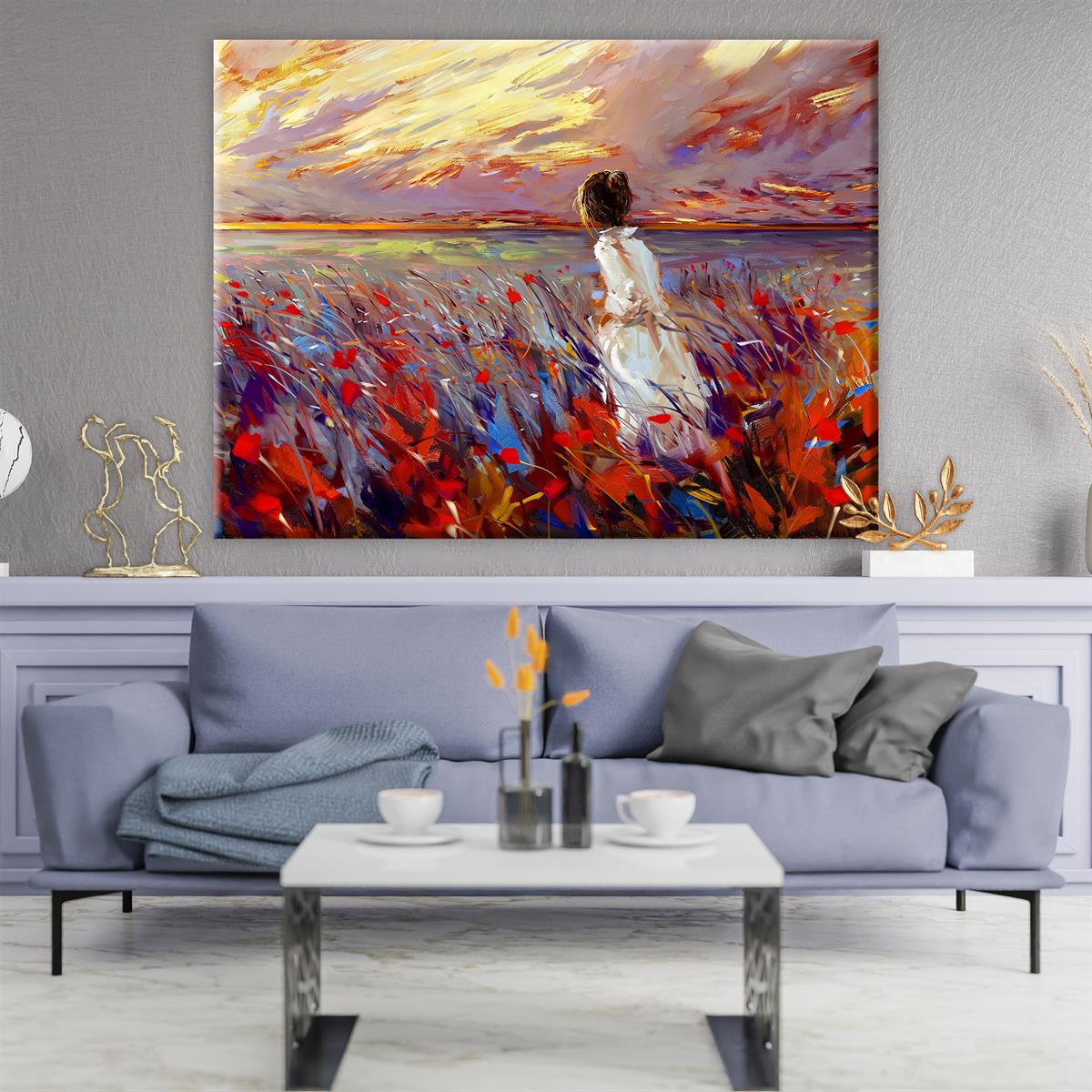 Yağlı Boya Dokulu Tablolar