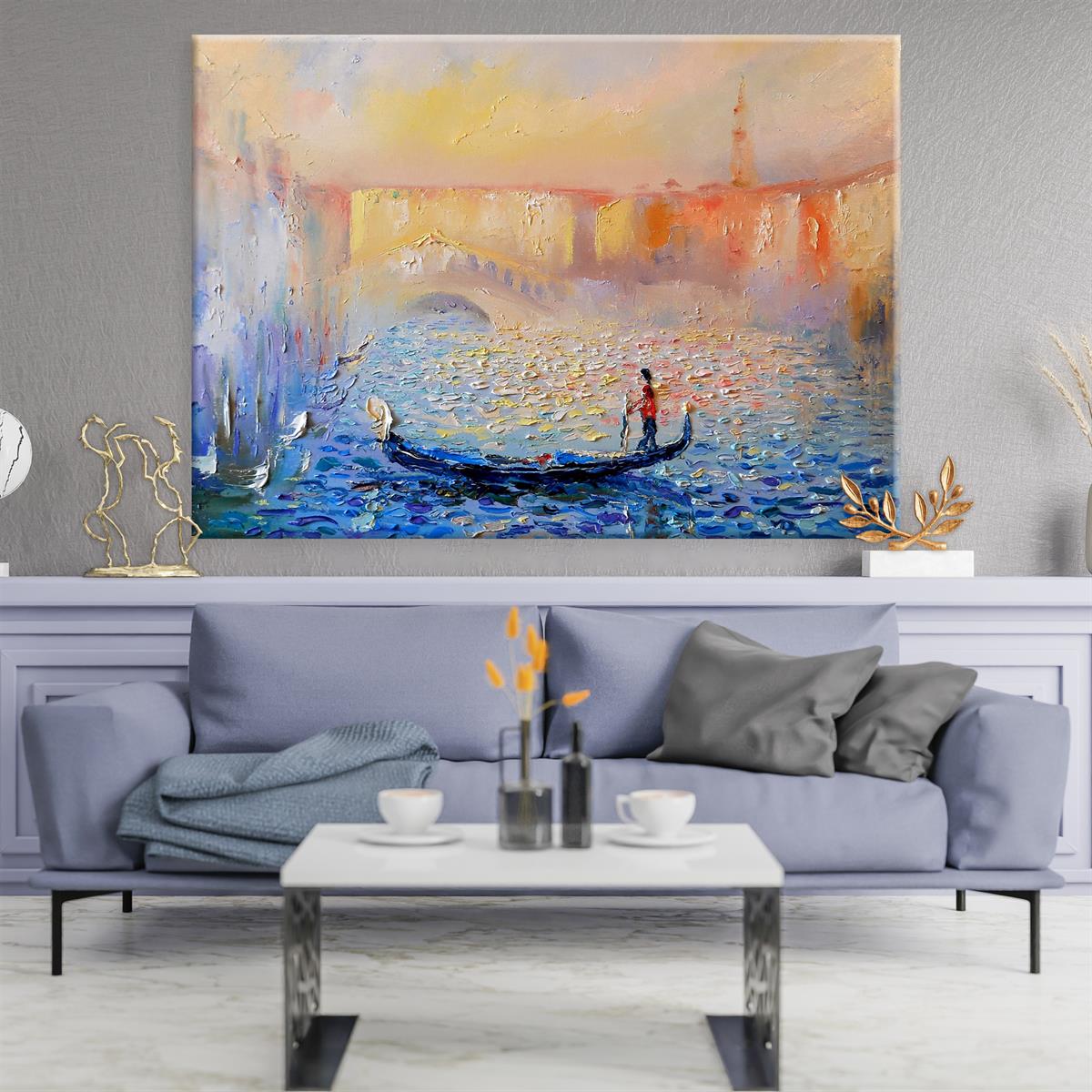 Yağlı Boya Dokulu Tablolar