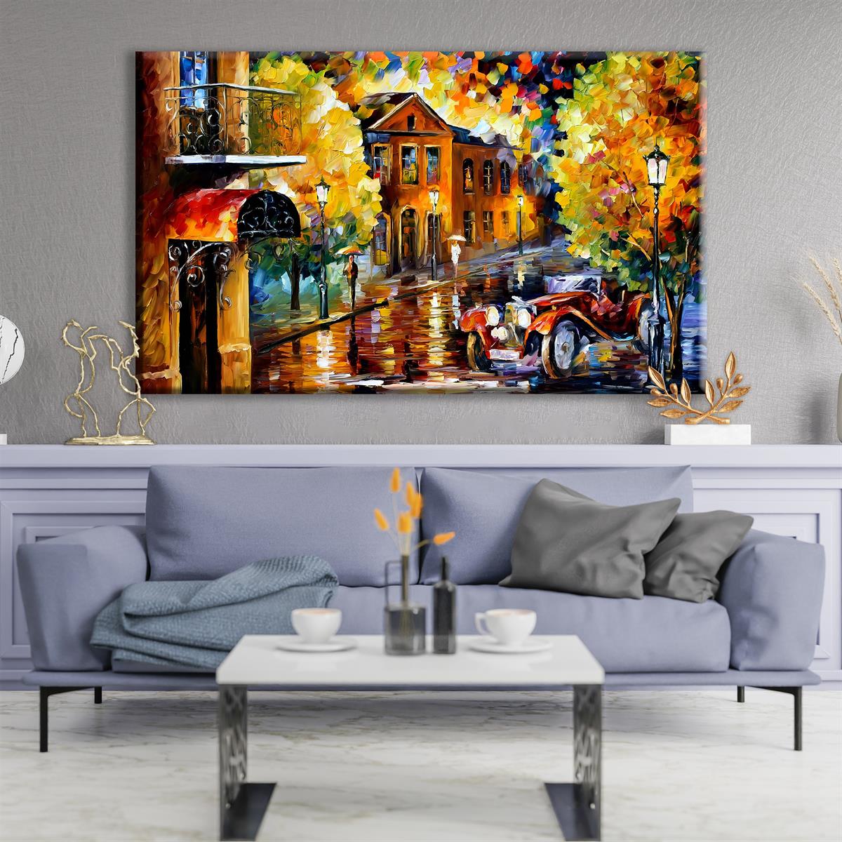 YAĞLI BOYA DOKULU TABLOLAR