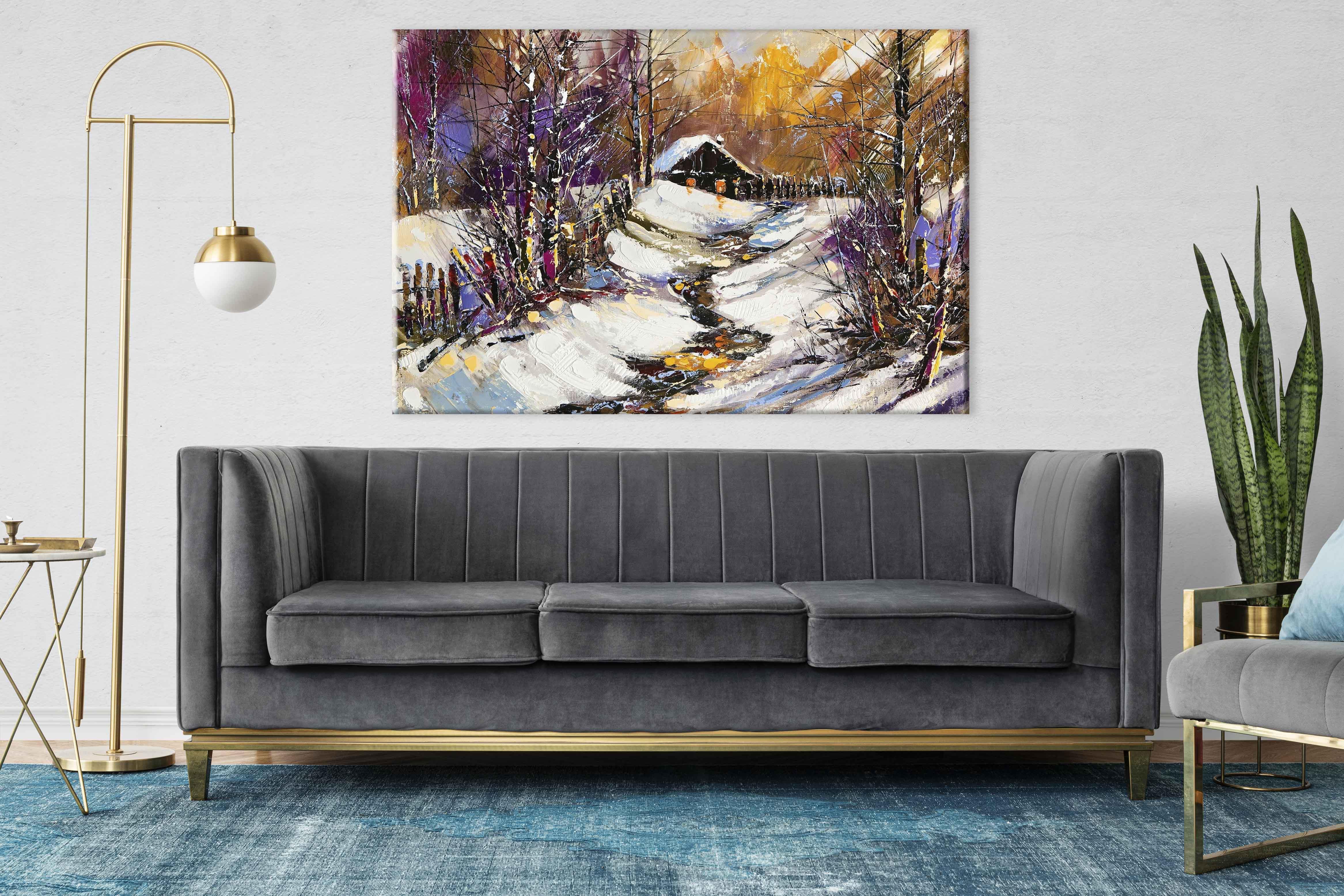 YAĞLI BOYA DOKULU TABLOLAR