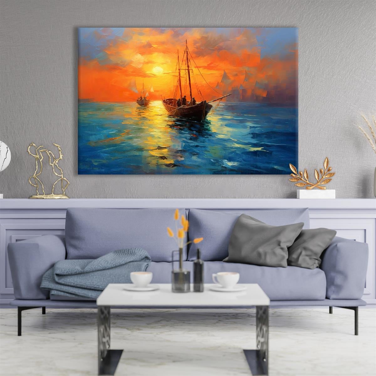 YAĞLI BOYA DOKULU TABLOLAR