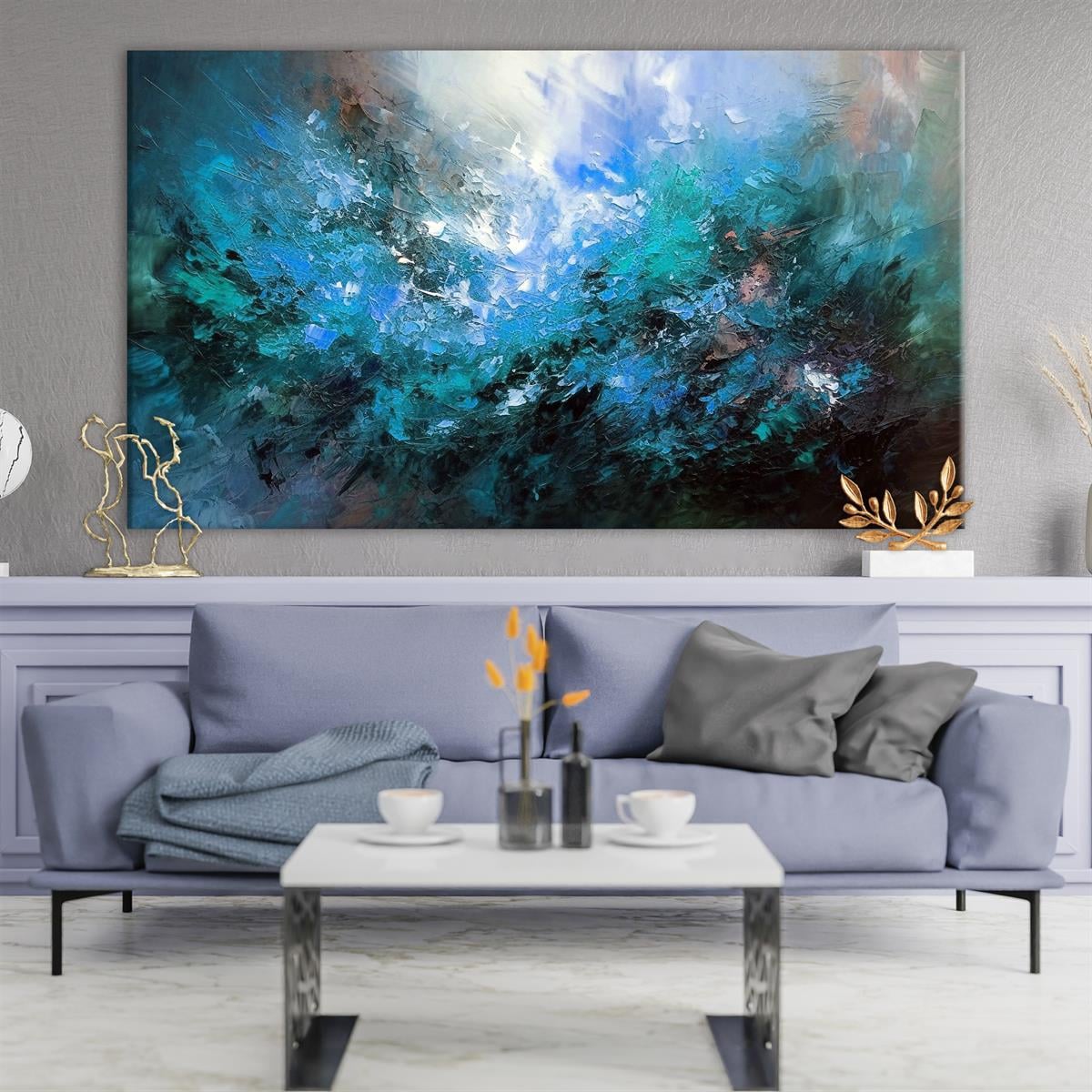 Yağlı Boya Dokulu Tablolar