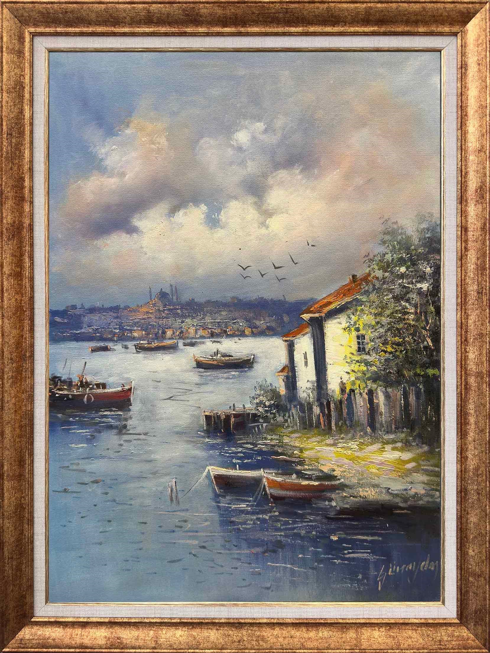 Yalı Mahallesi | Yağlı Boya Tablo