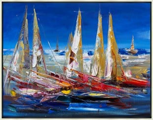 Bir Gece Masalı | Yağlı Boya Tablo