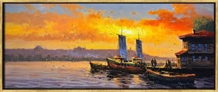 İstanbulun Güncesi | Yağlı Boya Tablo