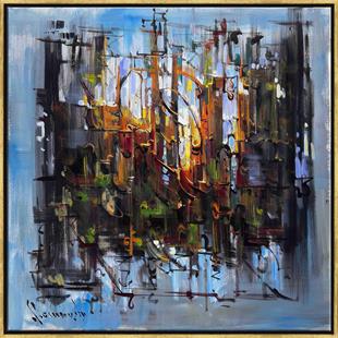 Katmanlar Arasında | Yağlı Boya Tablo