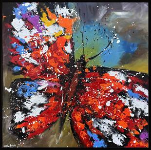 Kelebek yağlı boya tablolarkozaart galeri | El yapımı orjinal yağlı boya tablo satış sitesi
