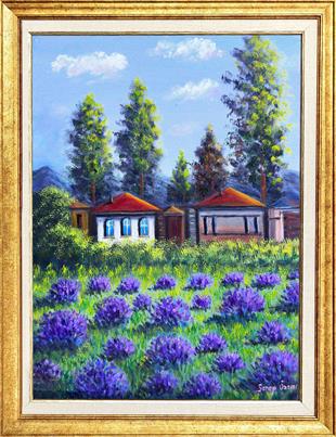 Lavanta Zamanı | Yağlı Boya Tablo