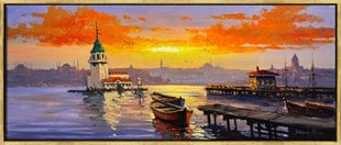 Marmaranın Mücevheri | Yağlı Boya Tablo