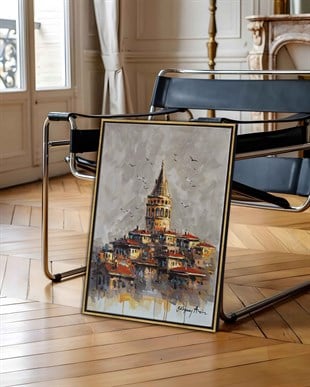 Sakin Galata | Yağlı Boya Tablo