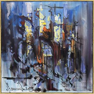 Şehrin Ritmi | Yağlı Boya Tablo