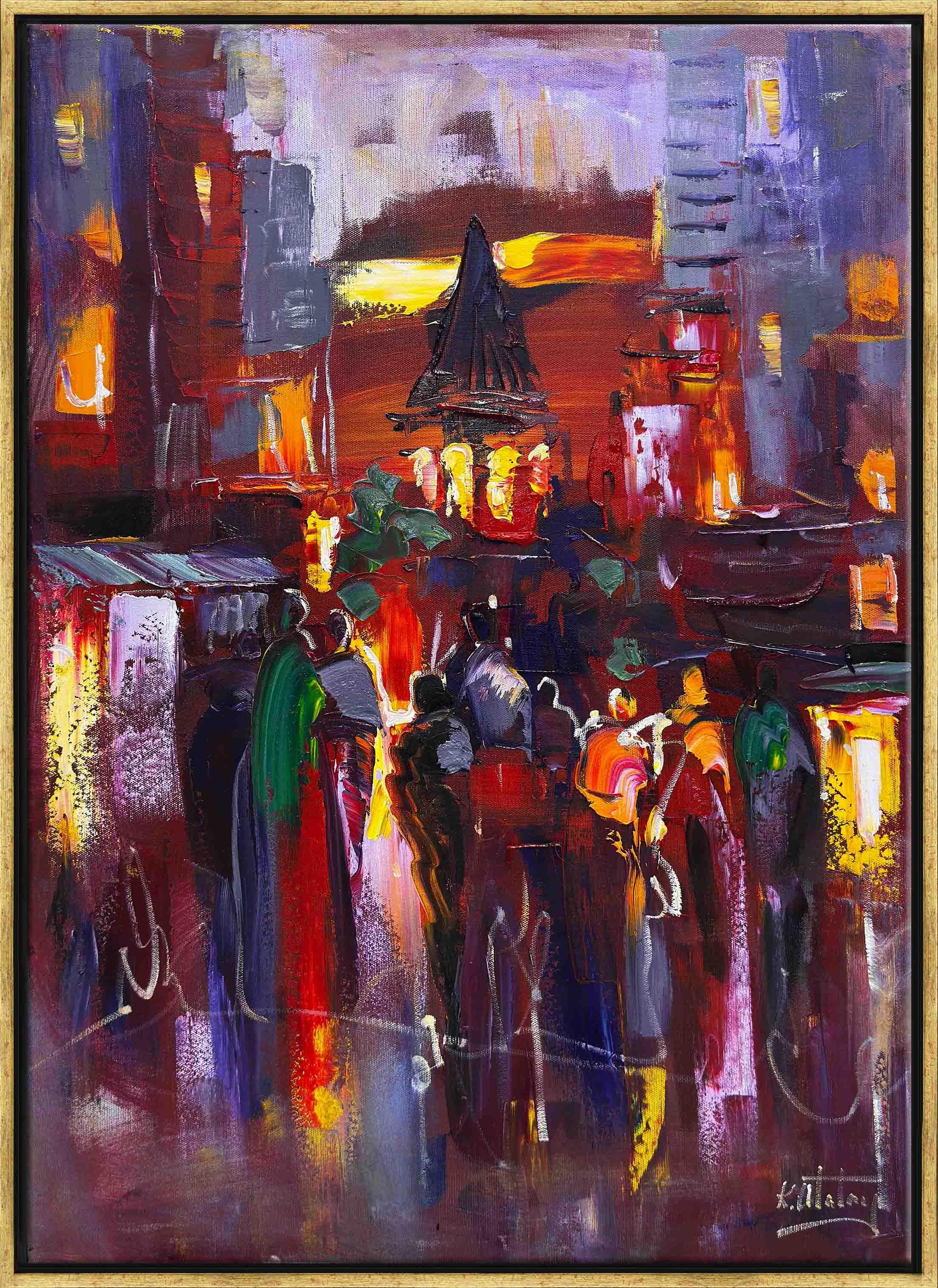 Galata Akışı | Yağlı Boya Tablo