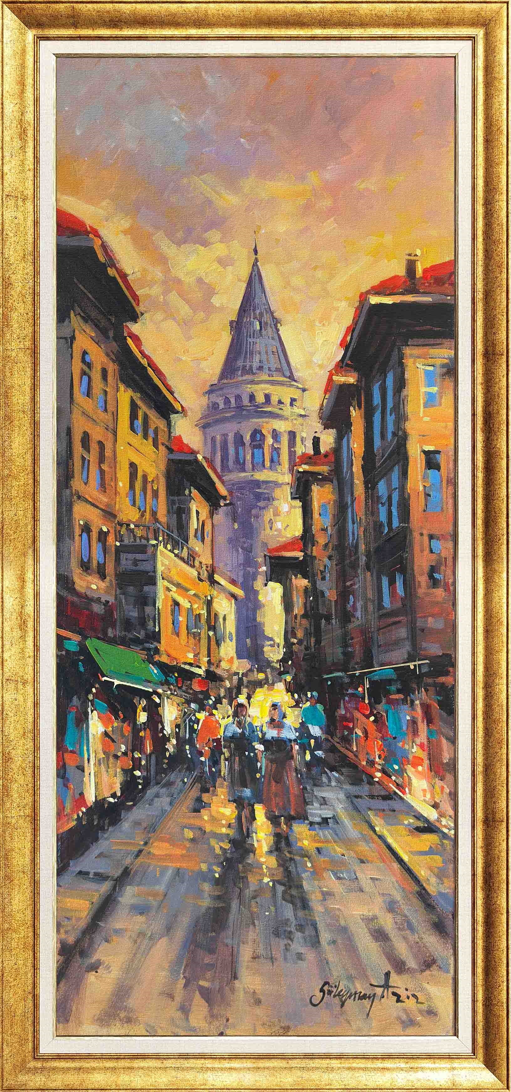 Galata Sakinleri | Yağlı Boya Tablo