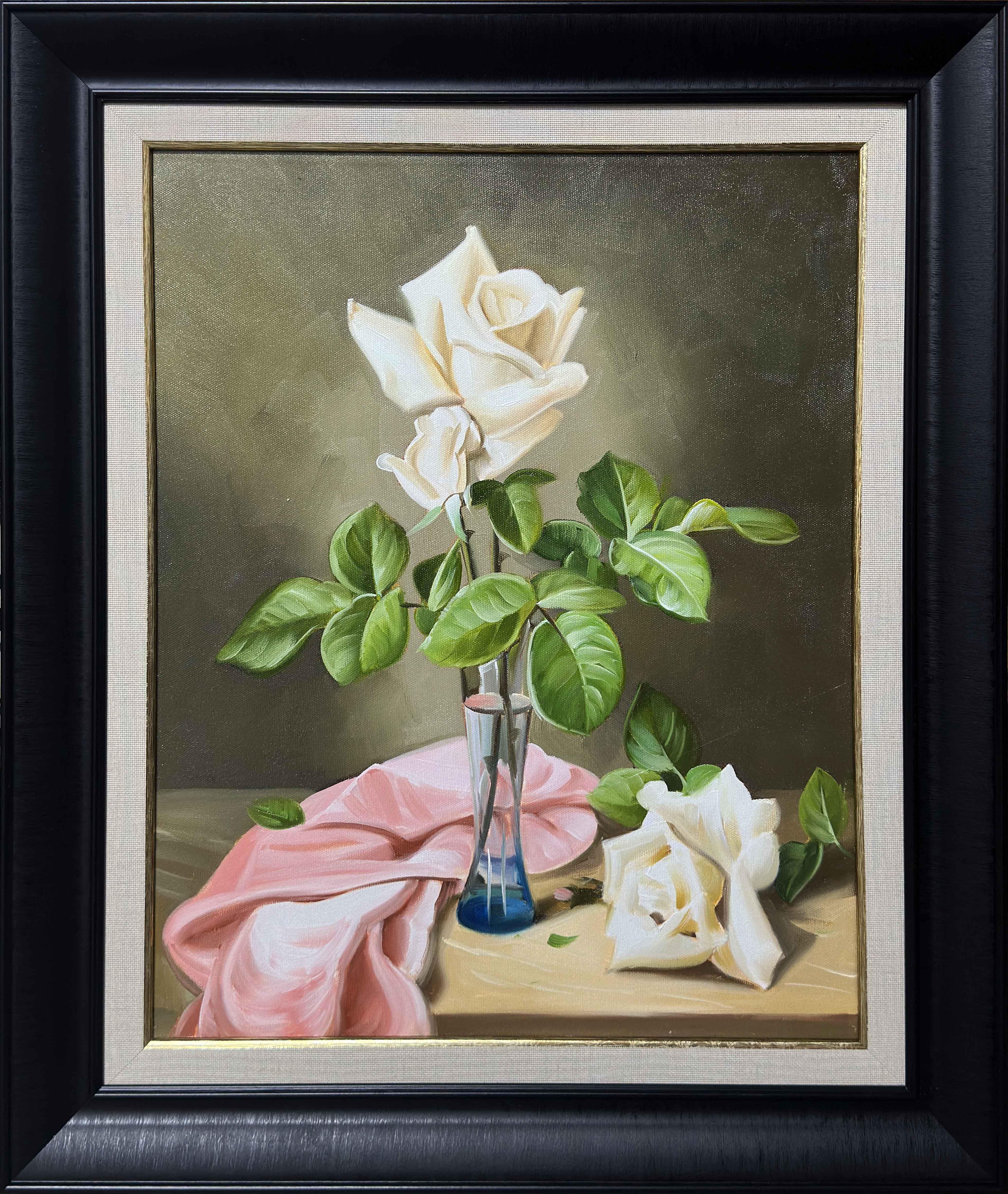 Gönlüm sende çiçeği  | Yağlı Boya Tablo