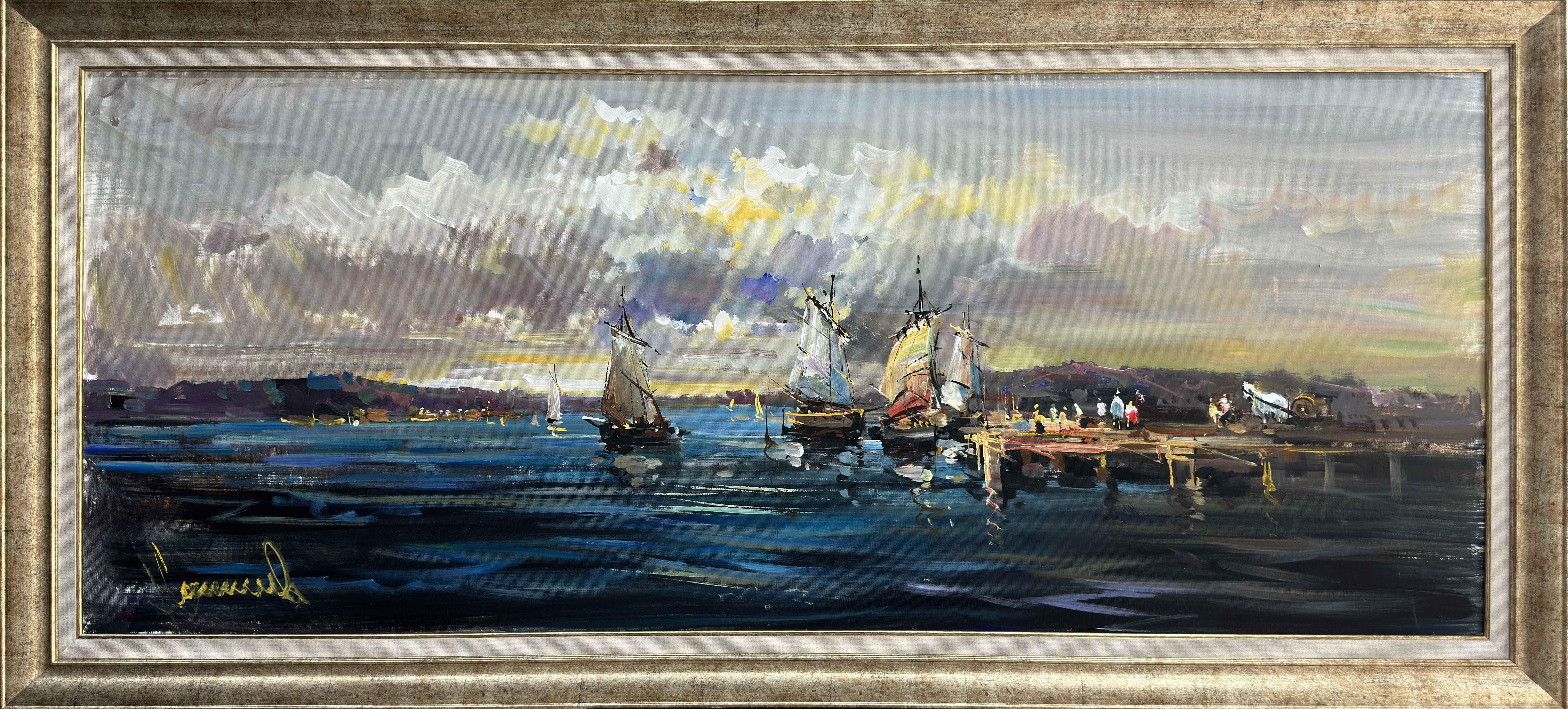 İlk Deniz | Yağlı Boya Tablo