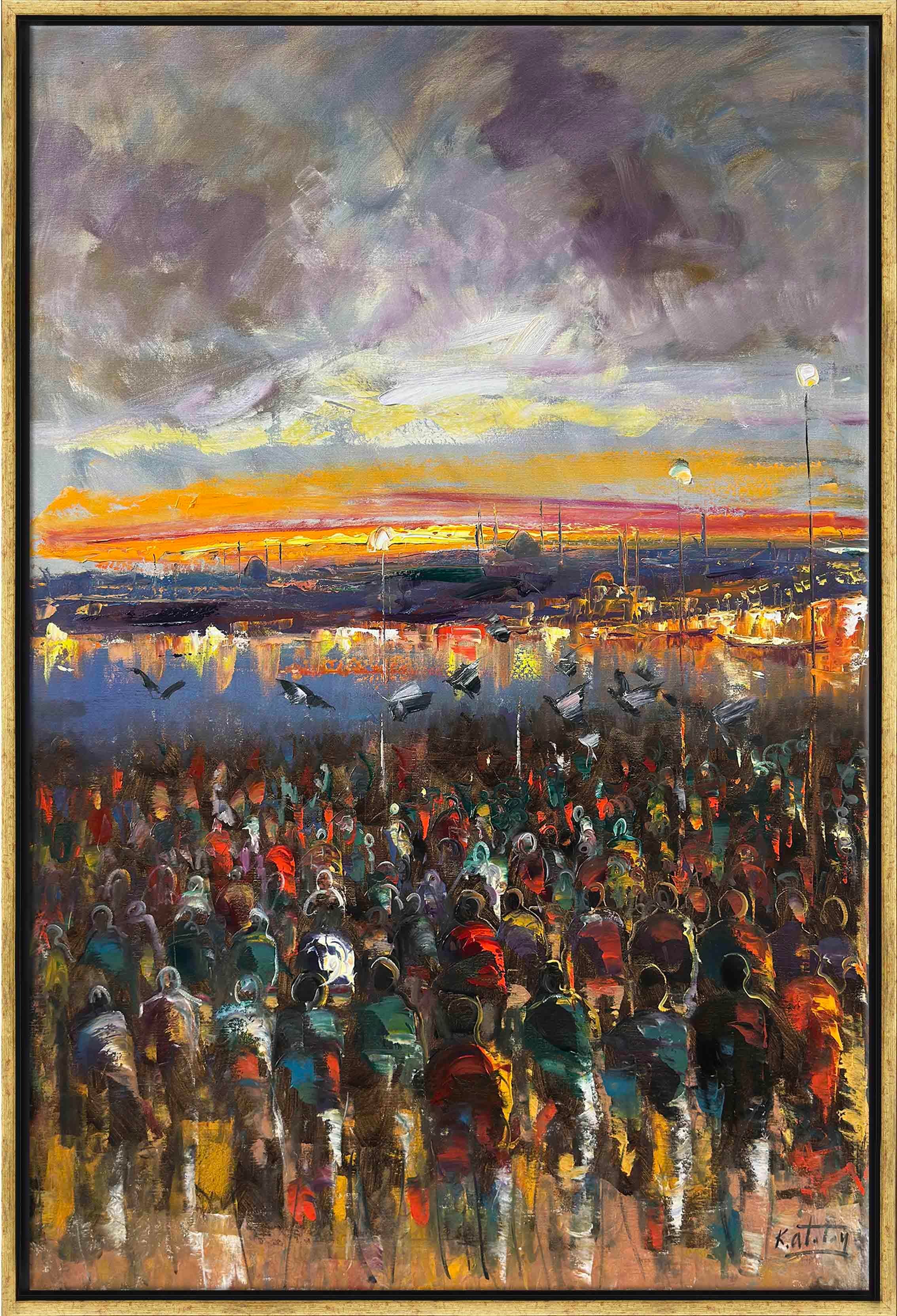 İstanbul'un İnsanları | Yağlı Boya Tablo