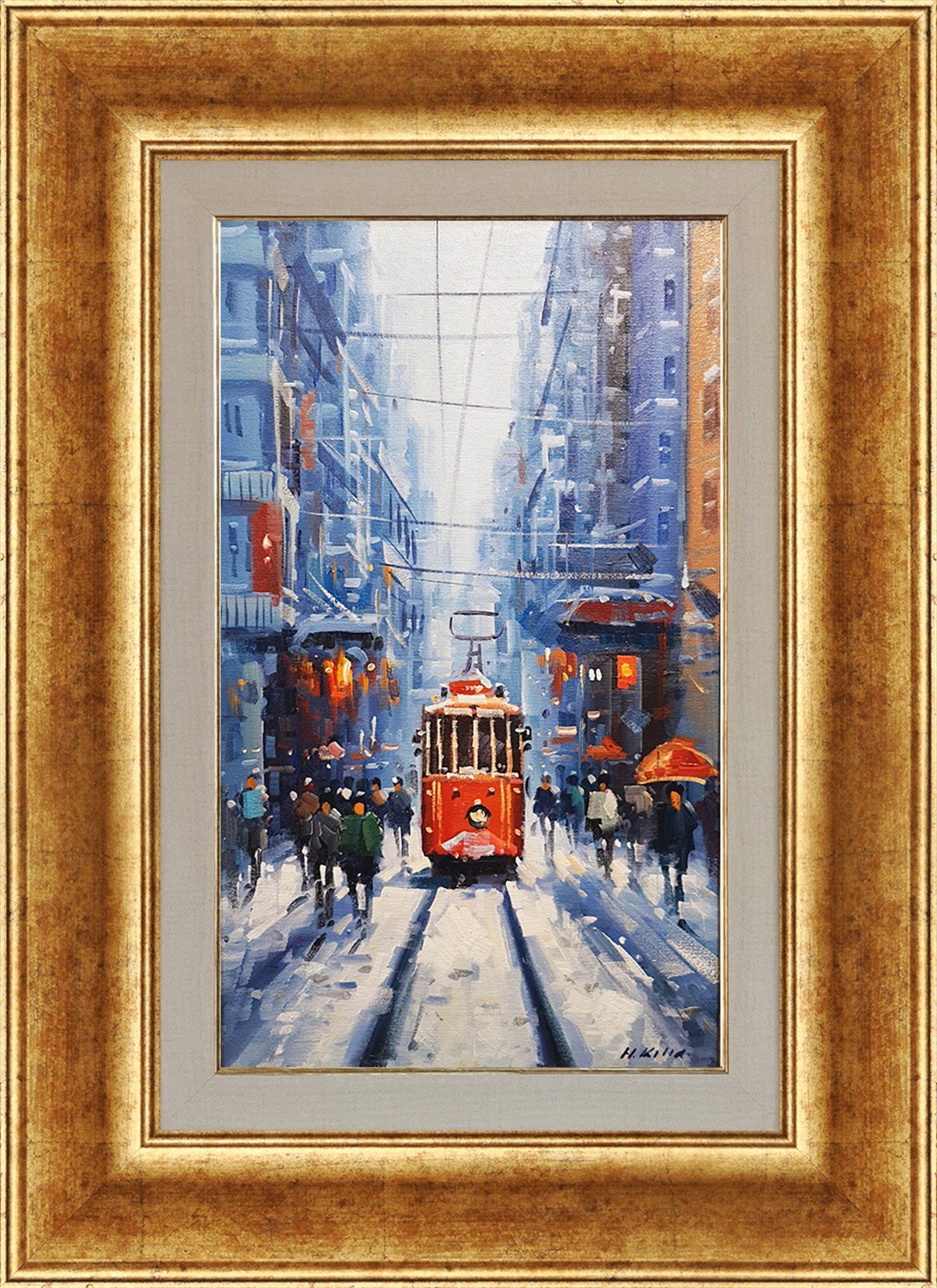 İstklal  | Yağlı Boya TabloKüçük ebat tablolar