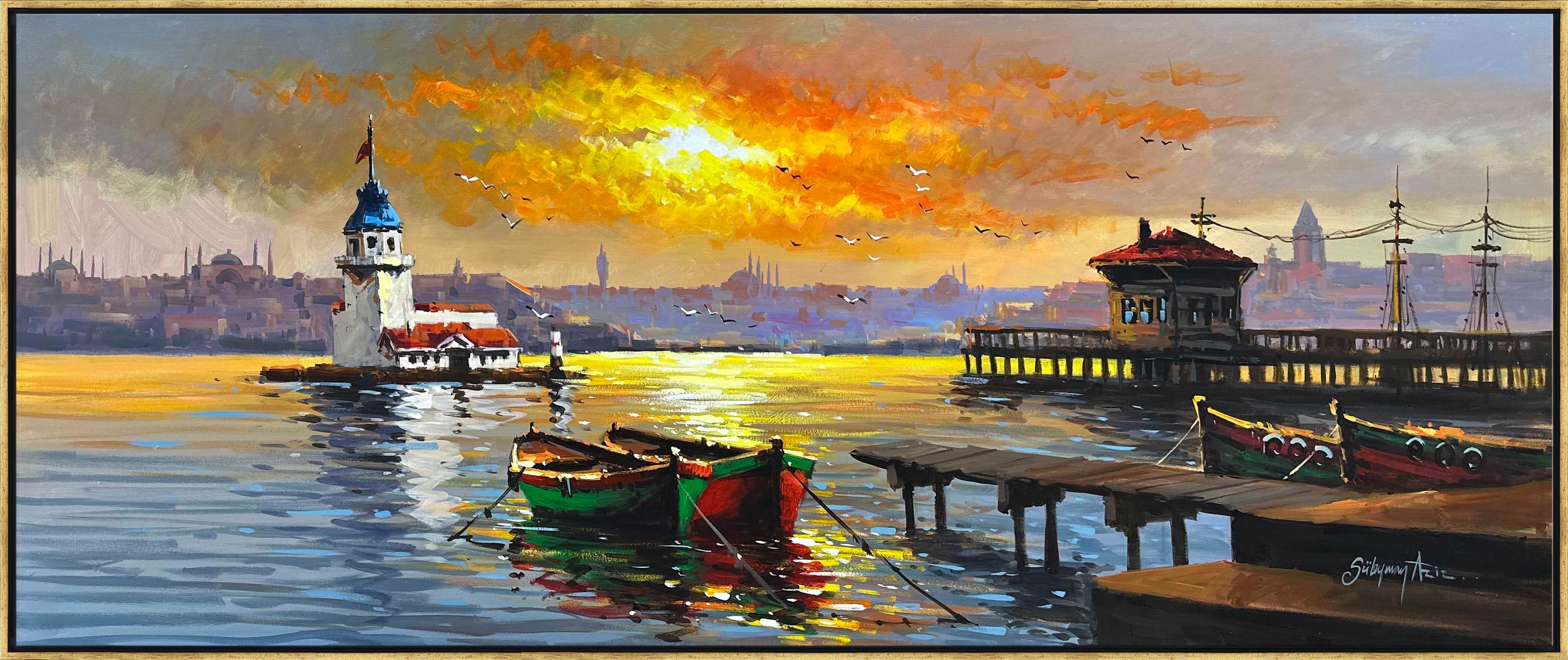 Kız Kulesi Asaleti| Yağlı Boya Tablo
