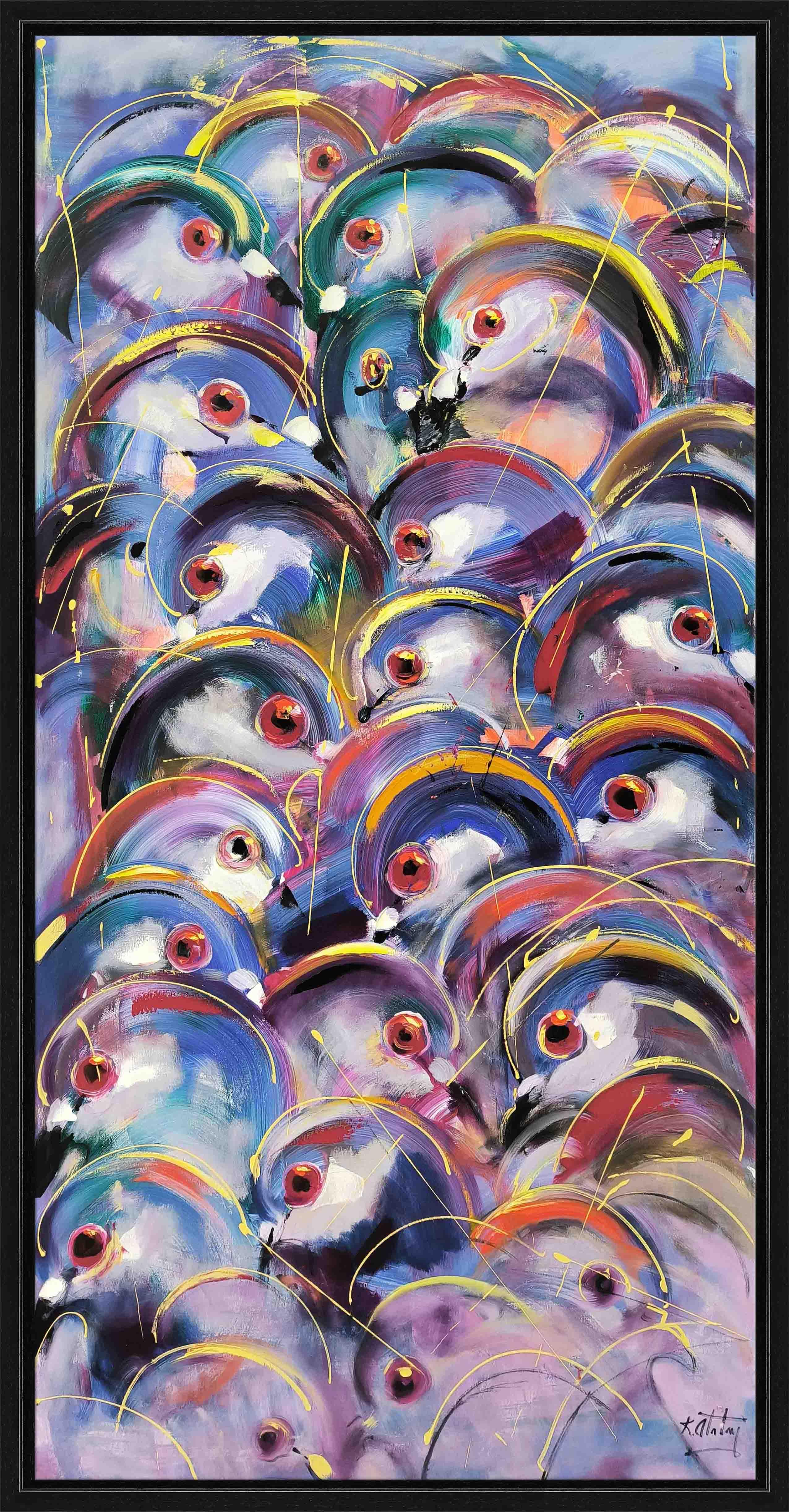 Kuş Bakışları | Yağlı Boya Tablo