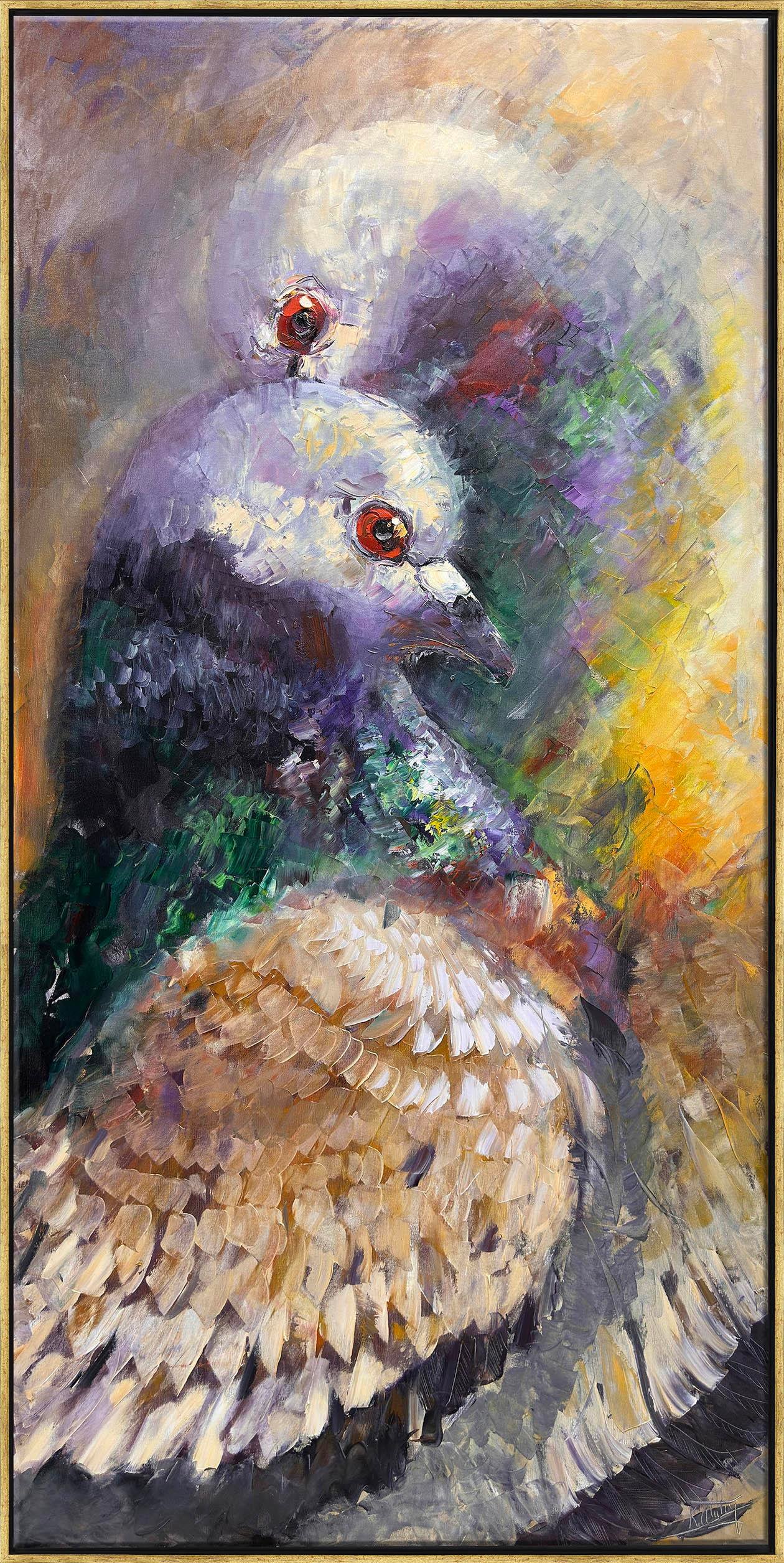 Kuş Sarmalı | Yağlı Boya Tablo