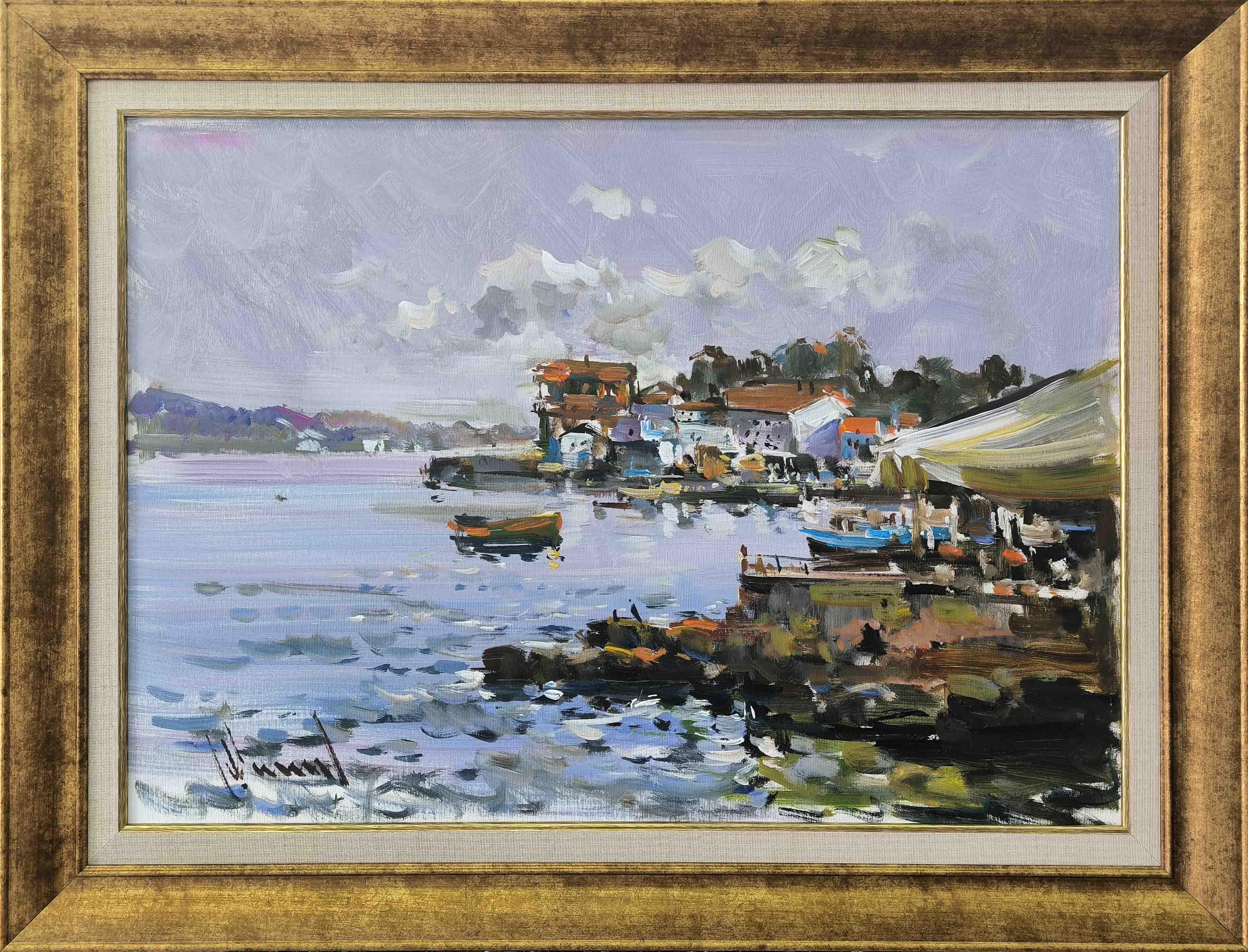 Manzara yağlı boya tablolarkozaart galeri | El yapımı orjinal yağlı boya tablo satış sitesi