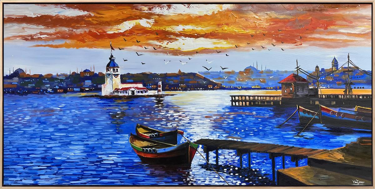 Manzara yağlı boya tablolarkozaart galeri | El yapımı orjinal yağlı boya tablo satış sitesi
