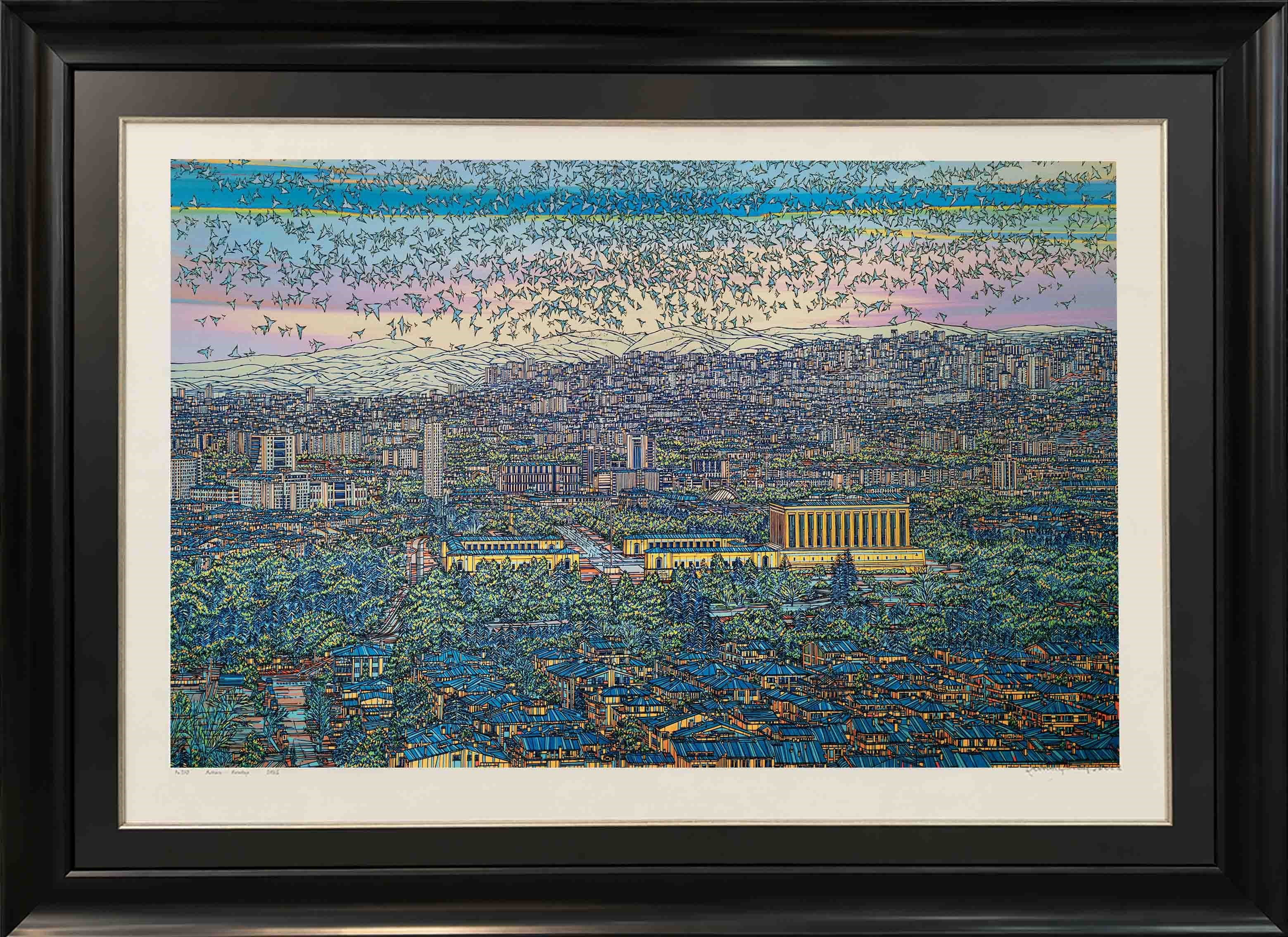 Mavi Ankara 5/100  | DEVRİM ERBİL GICLÉE  BASKI