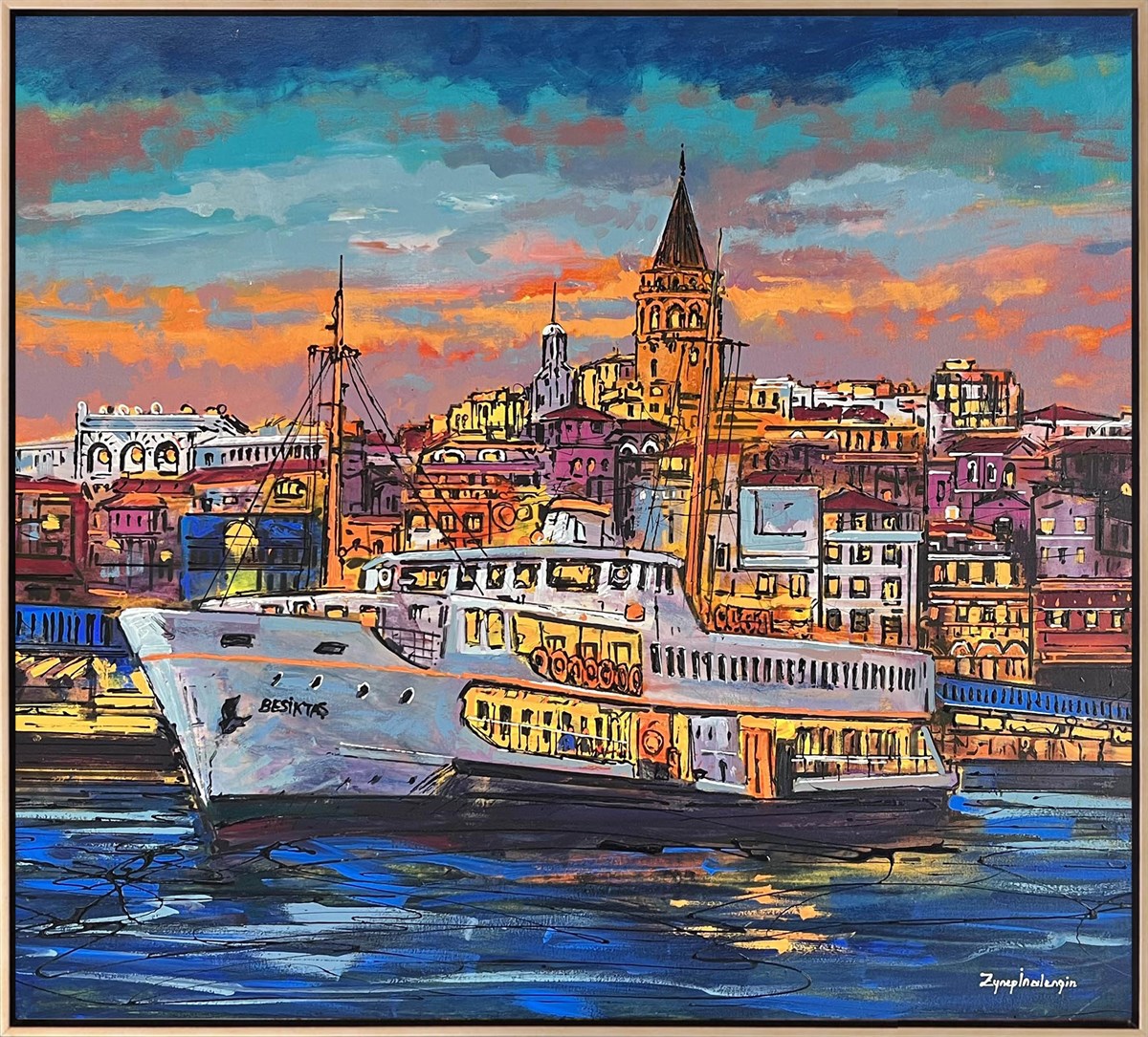 Modern yağlı boya tablolar