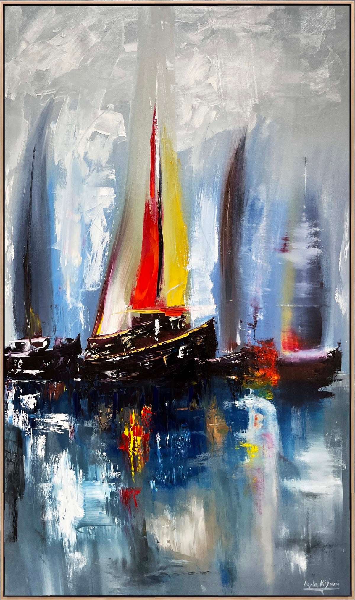 Modern yağlı boya tablolar