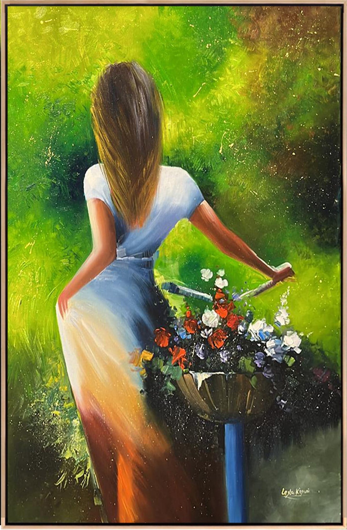 Modern yağlı boya tablolar