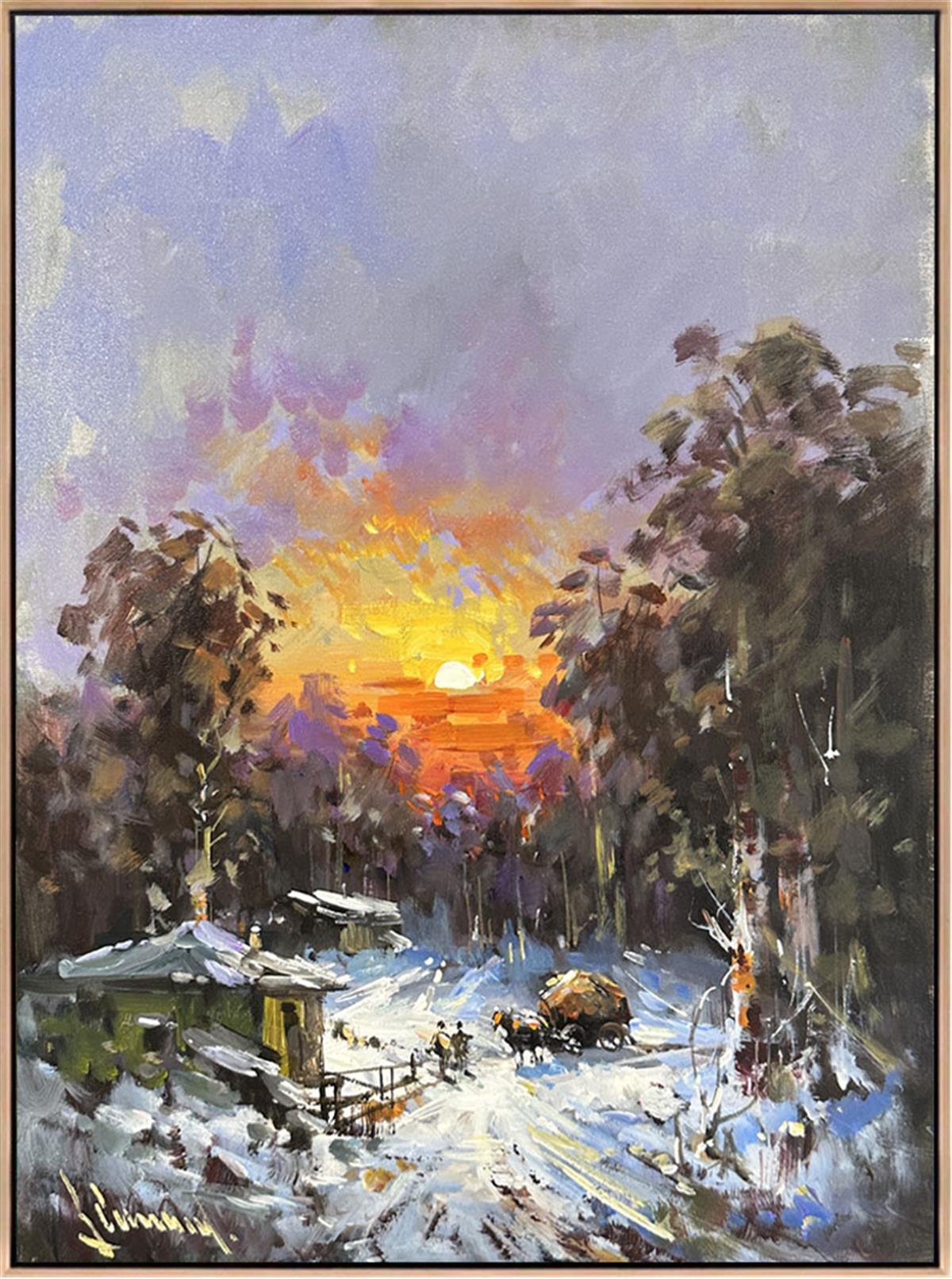 Modern yağlı boya tablolar