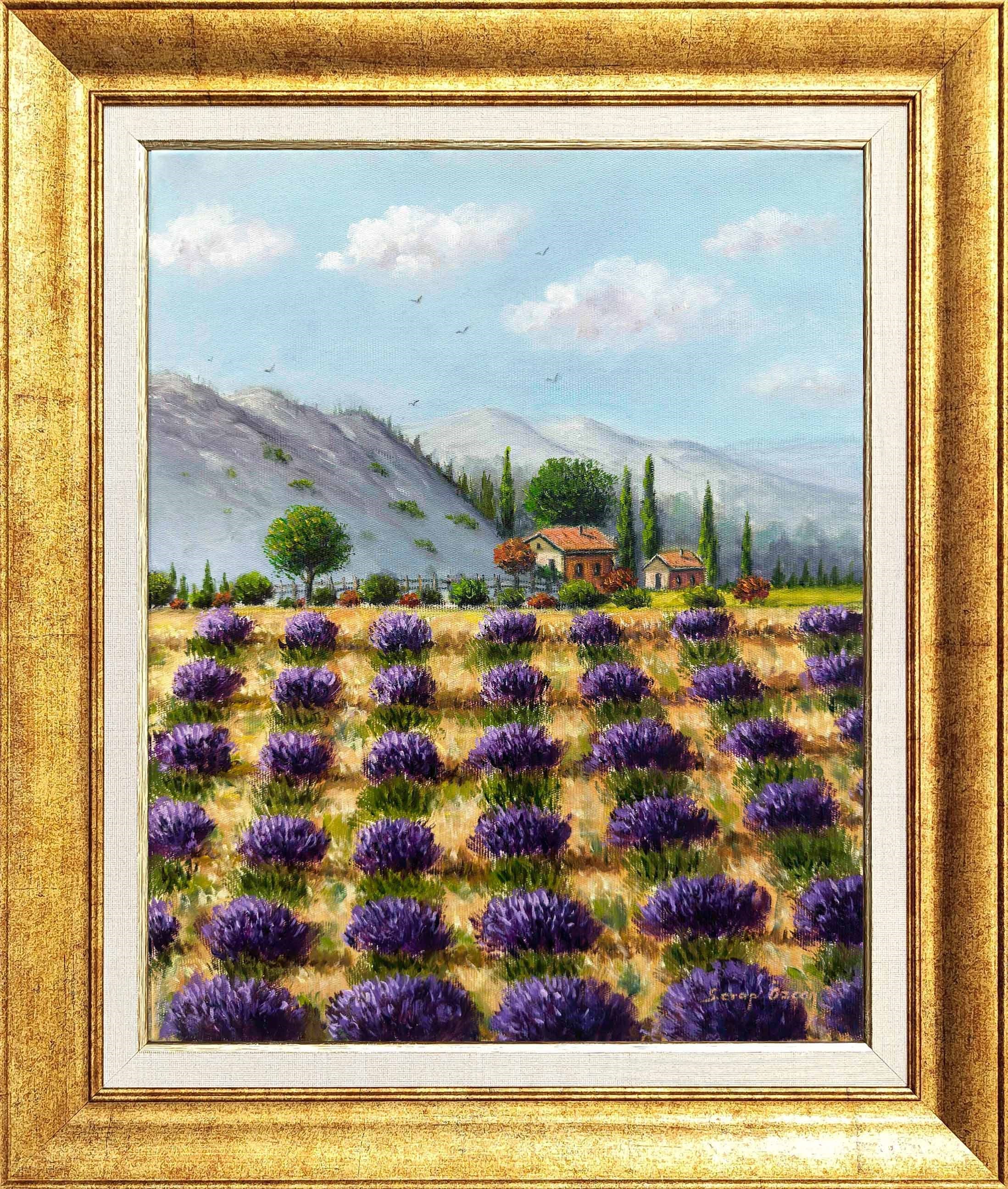 Mor Esintiler | Yağlı Boya Tablo