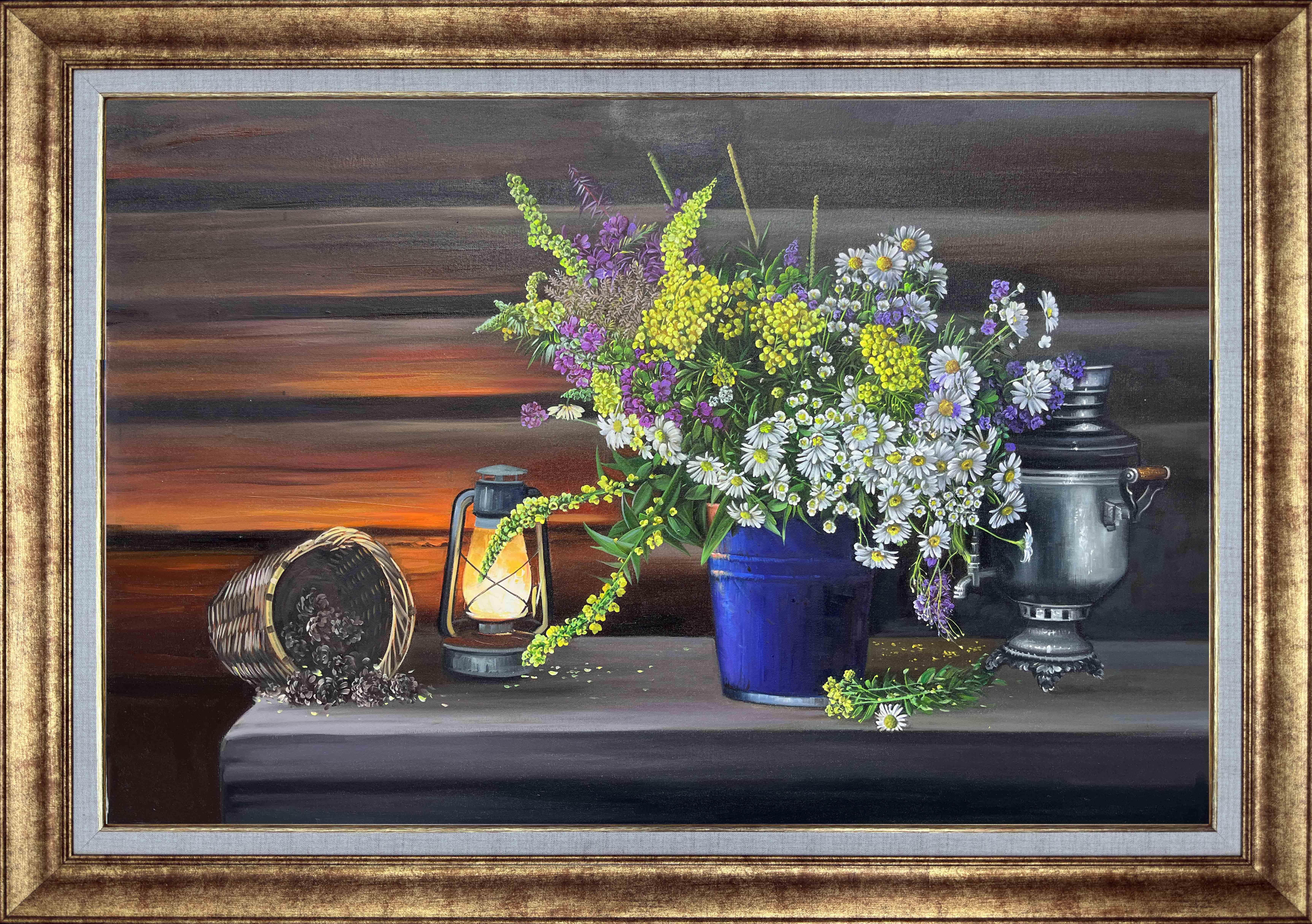 Natürmort  sepeti | Yağlı Boya Tablo