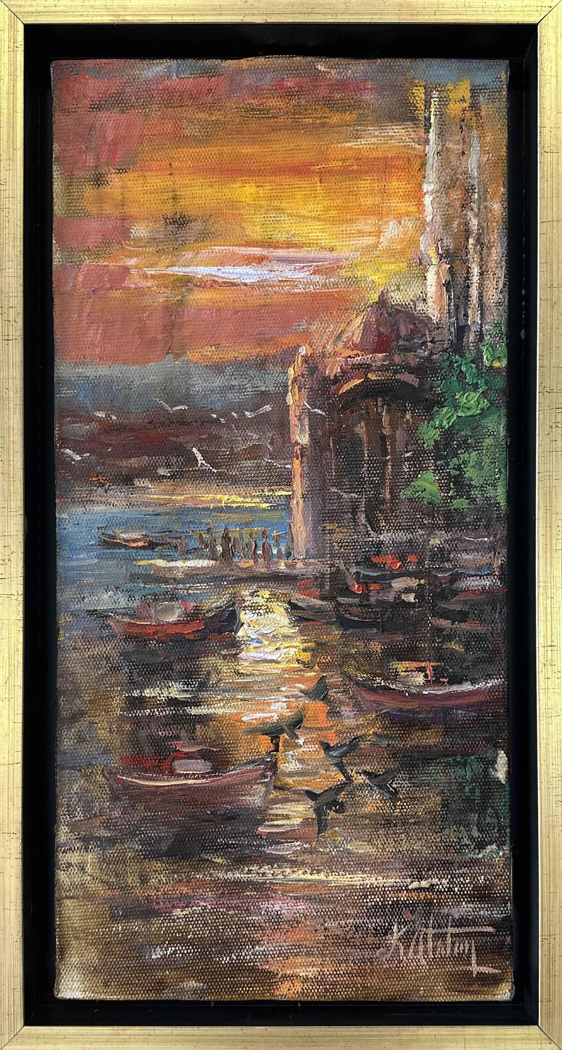 Orta Köy Ahengi  | Yağlı Boya Tablo