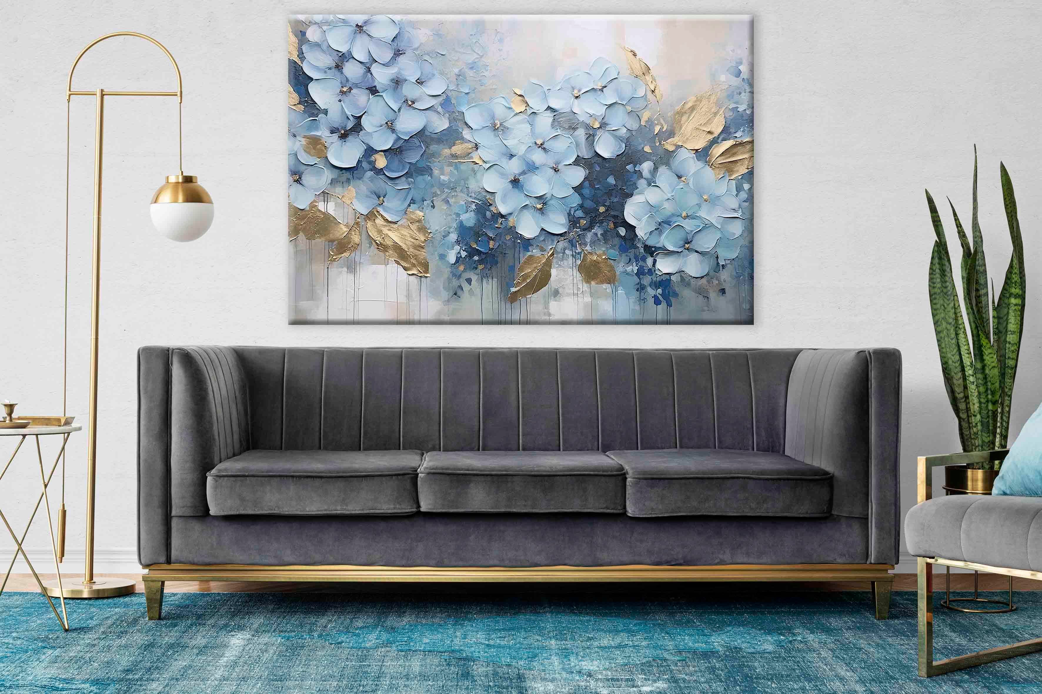 Ortancalar | Yağlıboya dokulu canvas baskı